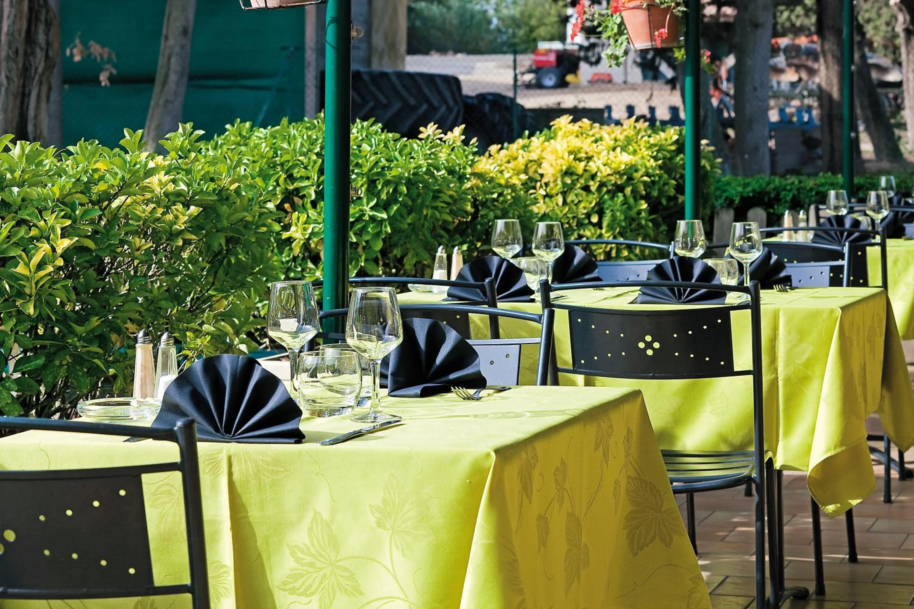 Restaurant/places to eat in Logis Hotel Restaurant Le Flamant Rose camargue