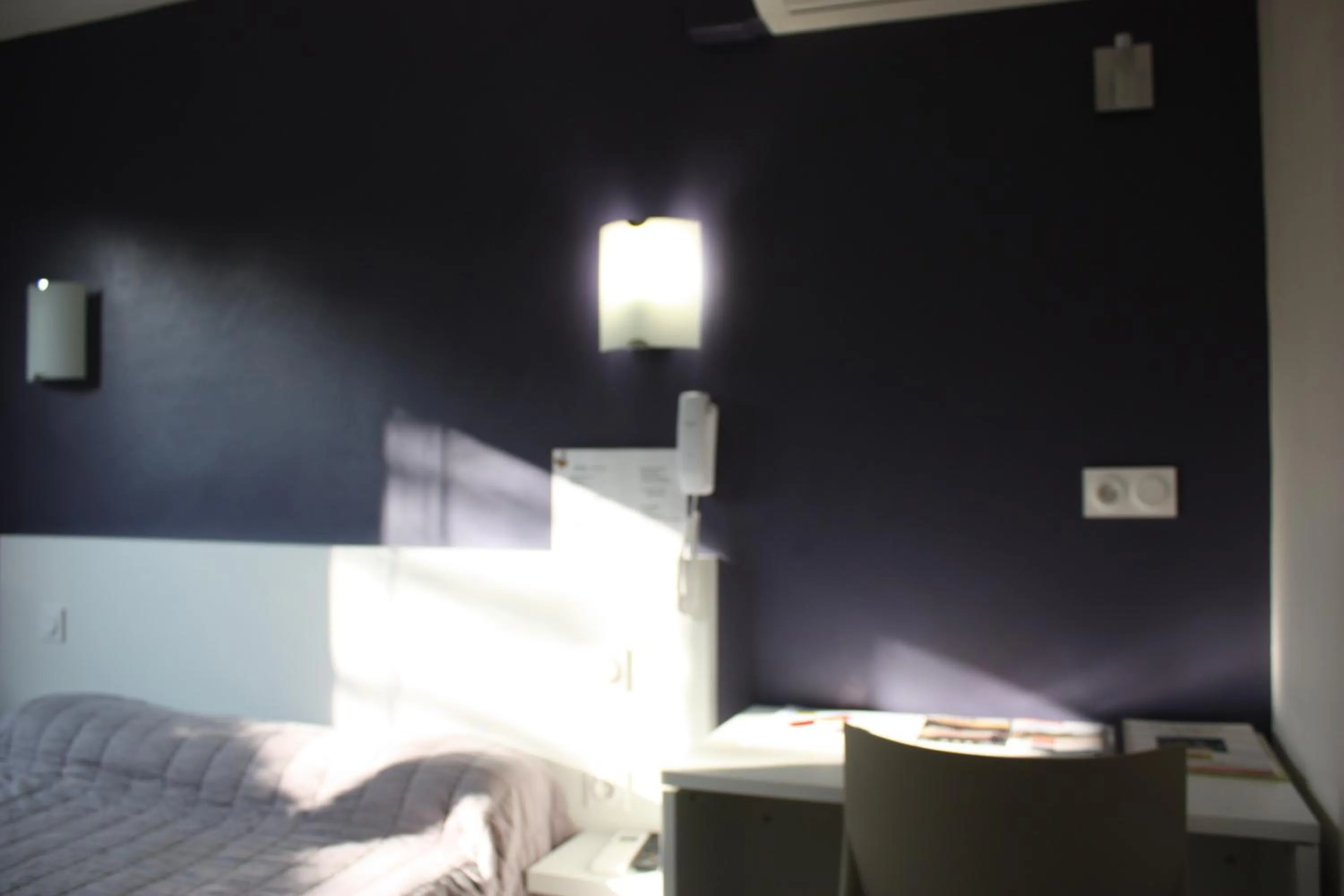 Photo of the whole room, Bed in Logis Hotel Restaurant Le Flamant Rose camargue