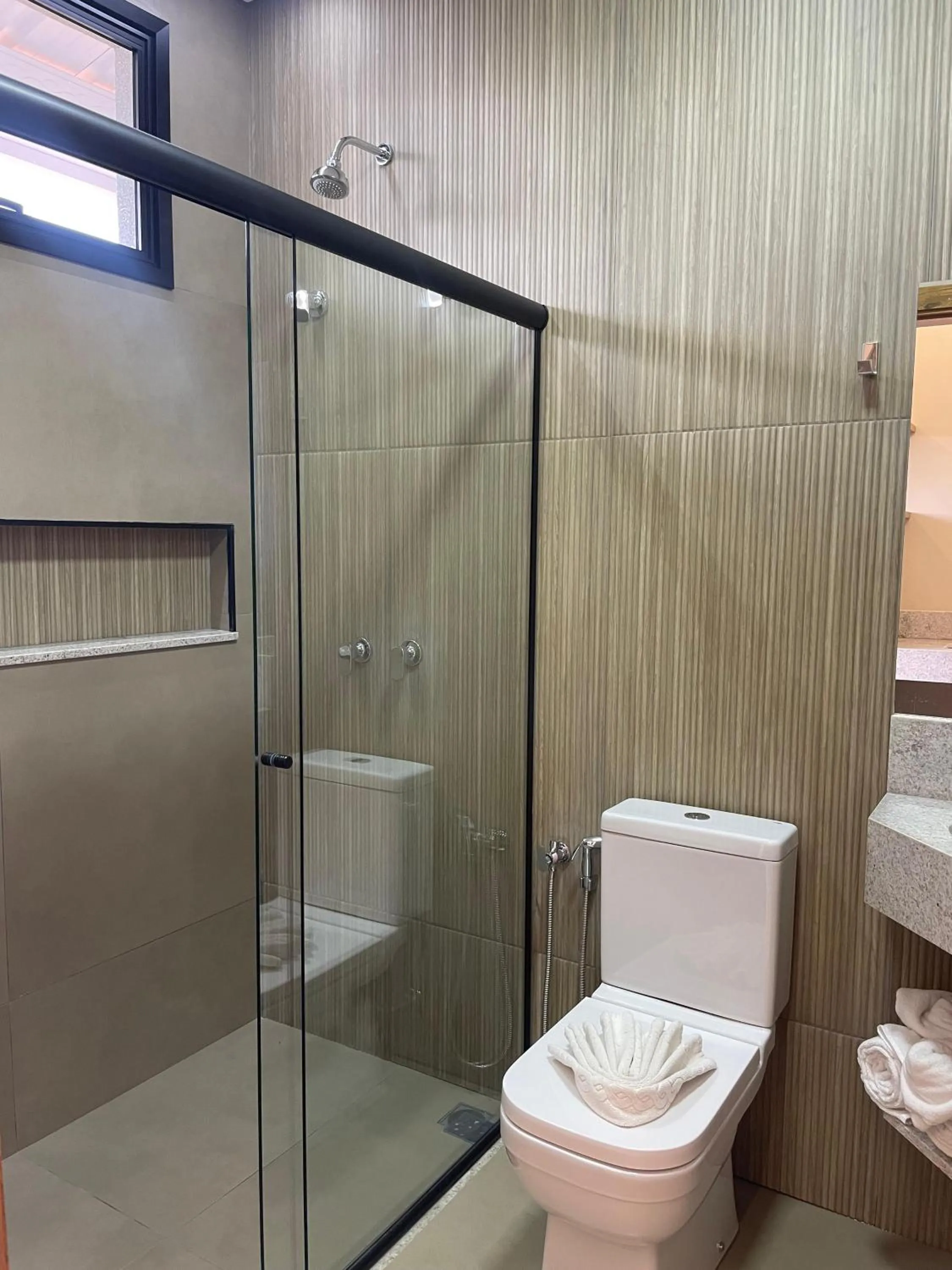 Shower in Carpe Diem Eco Resort Olímpia