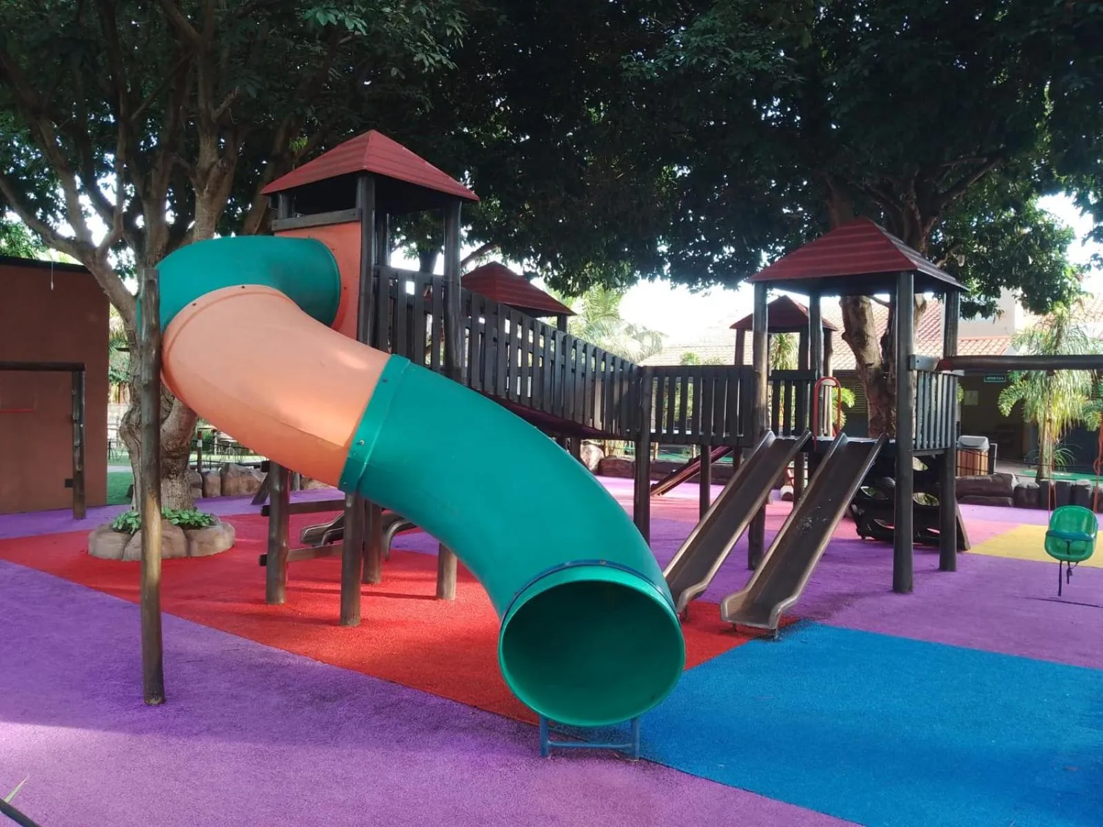 Children play ground in Carpe Diem Eco Resort Olímpia