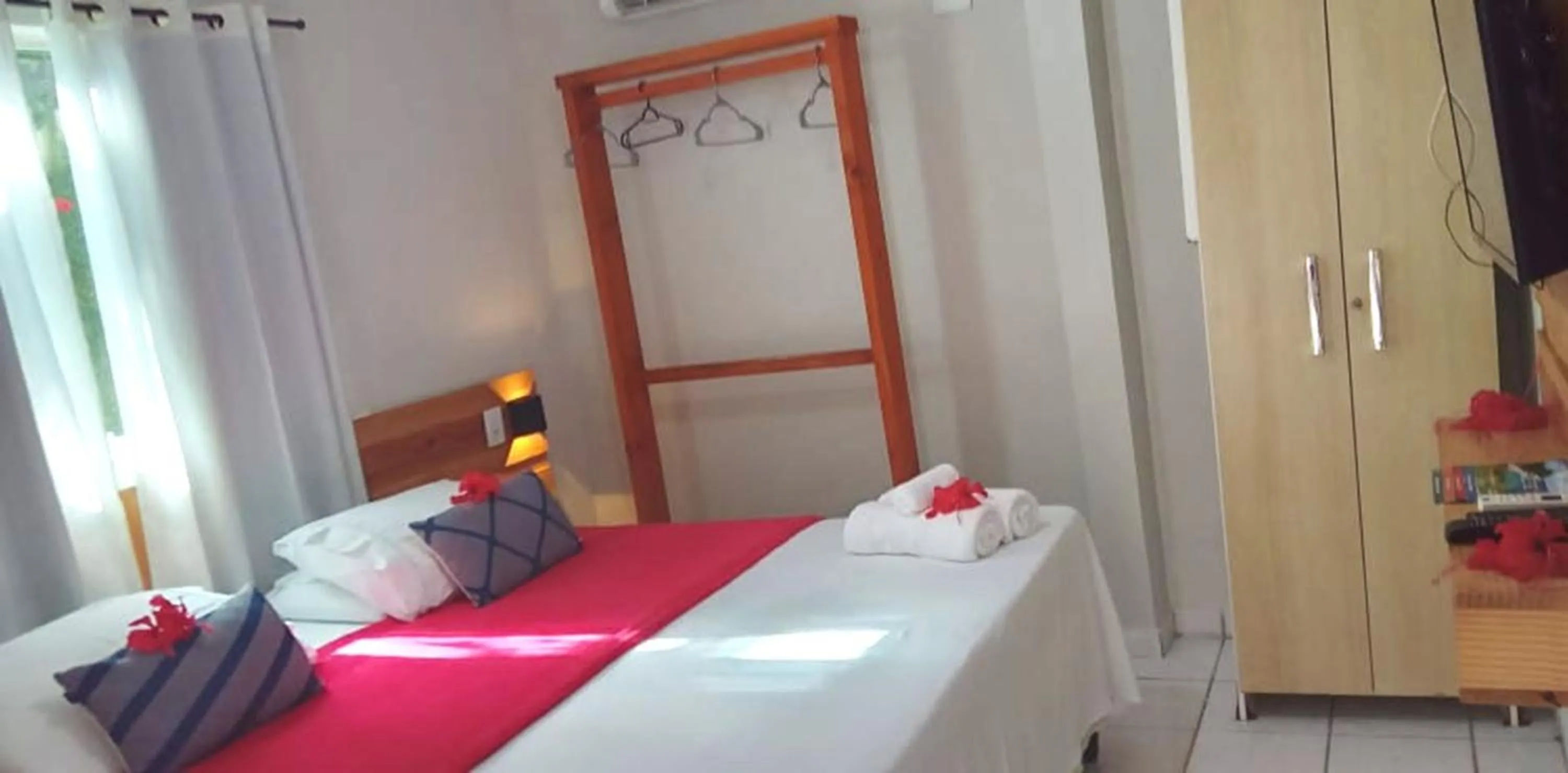 Bedroom, Bed in Pousada Aratu