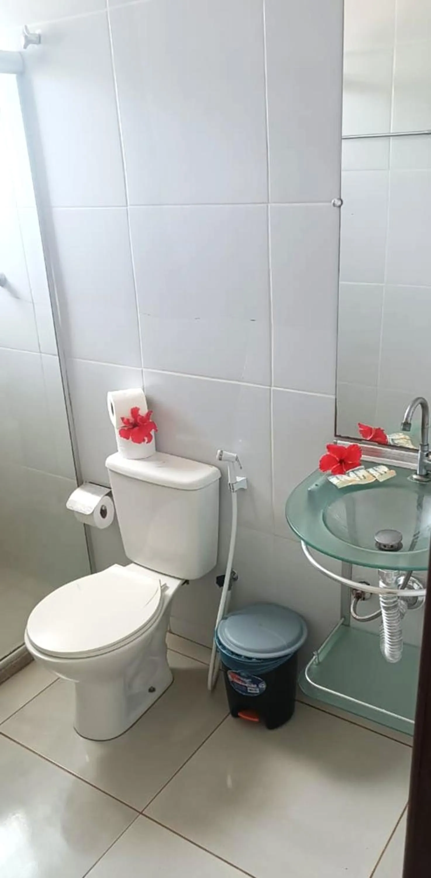 Bathroom in Pousada Aratu