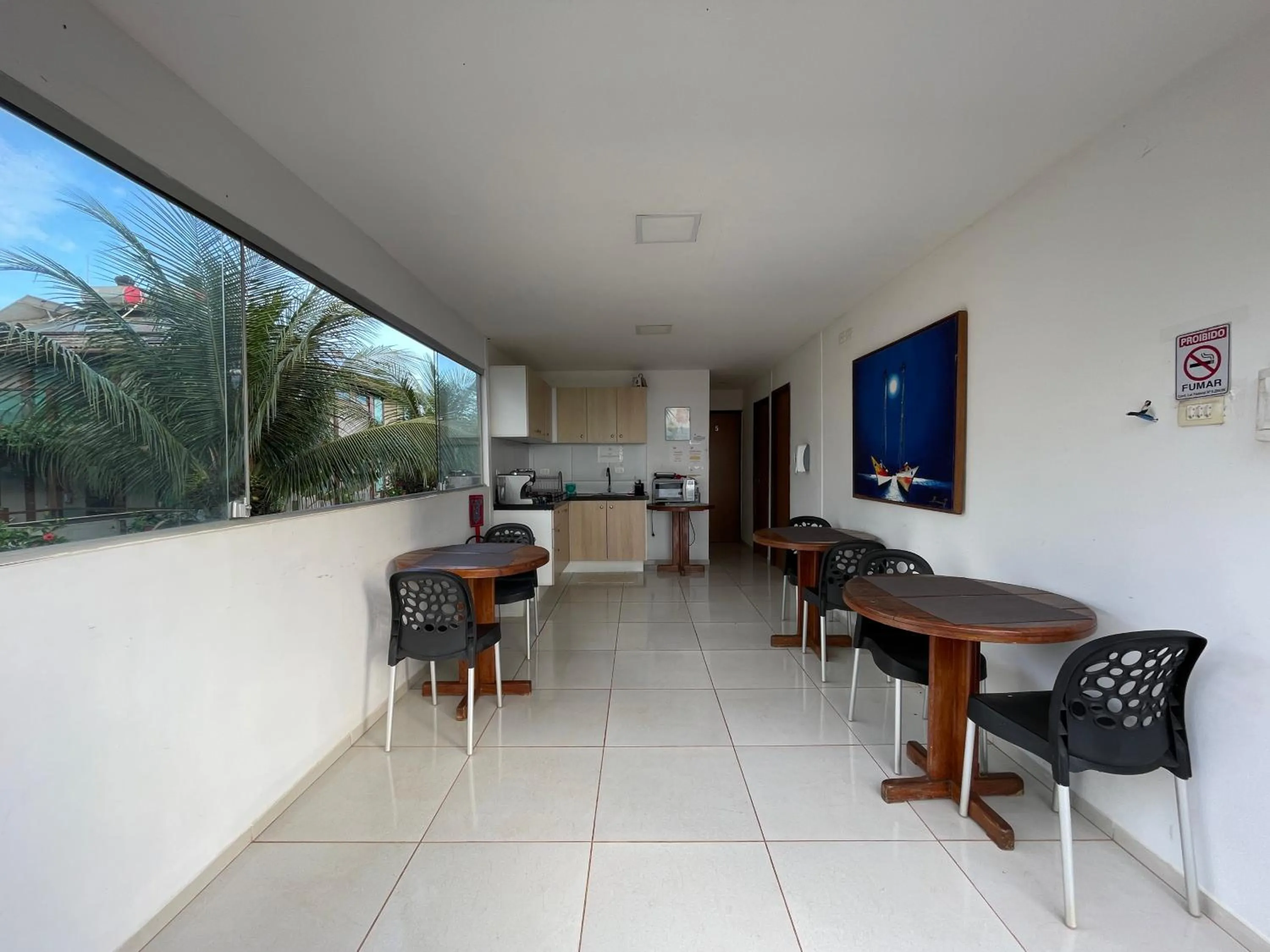 Dining area in Pousada Aratu