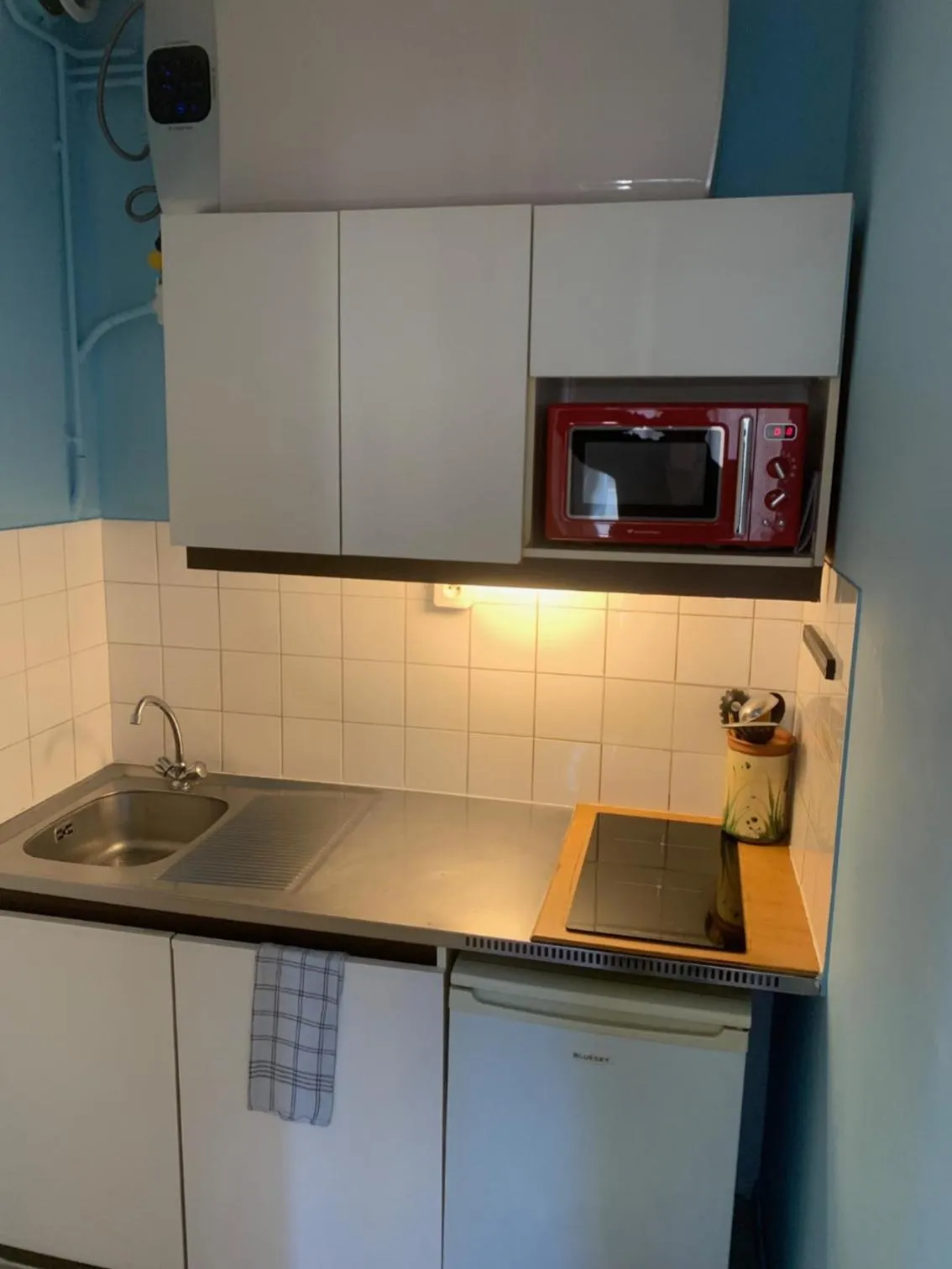 Kitchen or kitchenette in Résidence Meublée Services