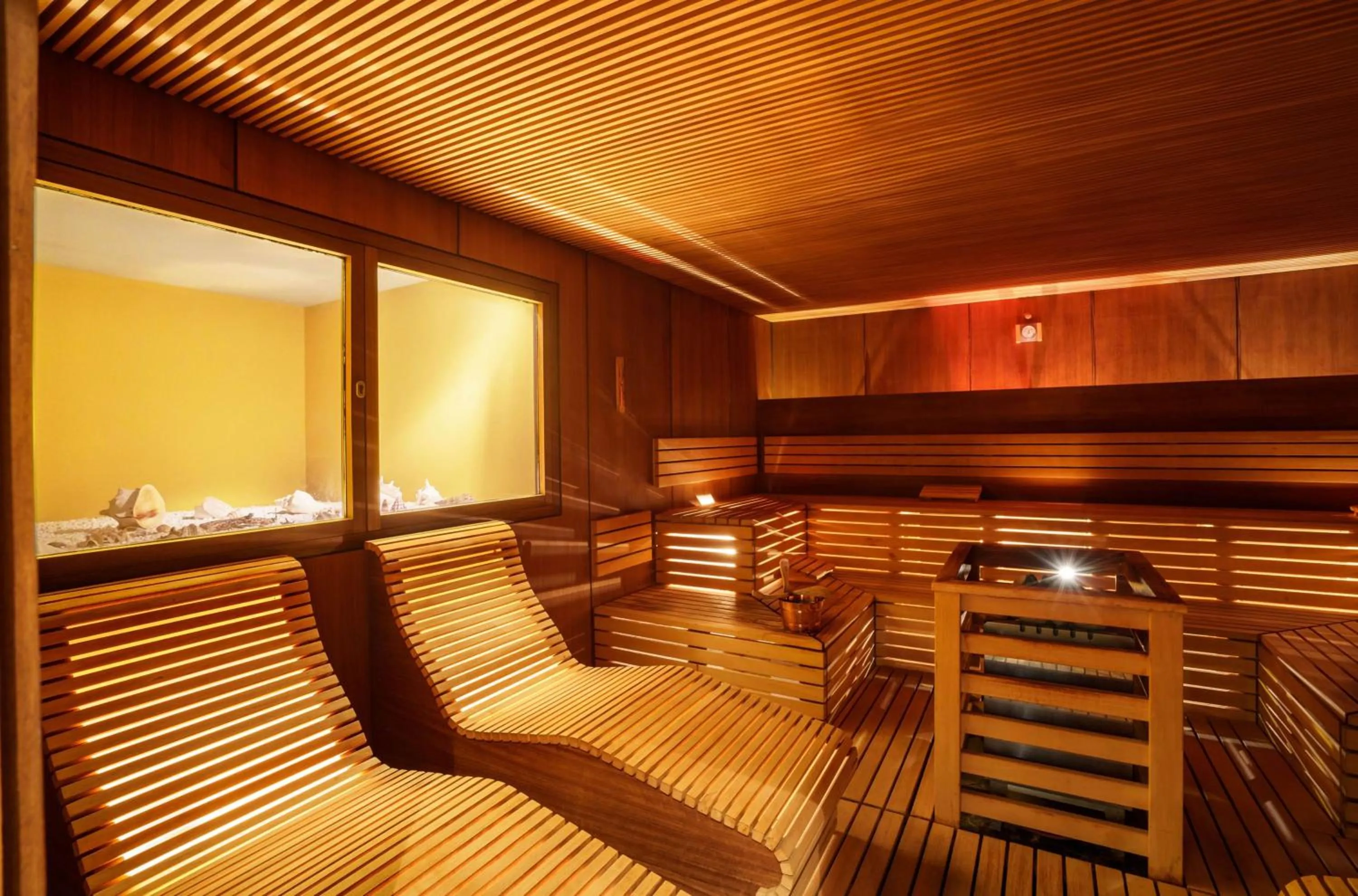 Sauna in Hotel Vier Jahreszeiten