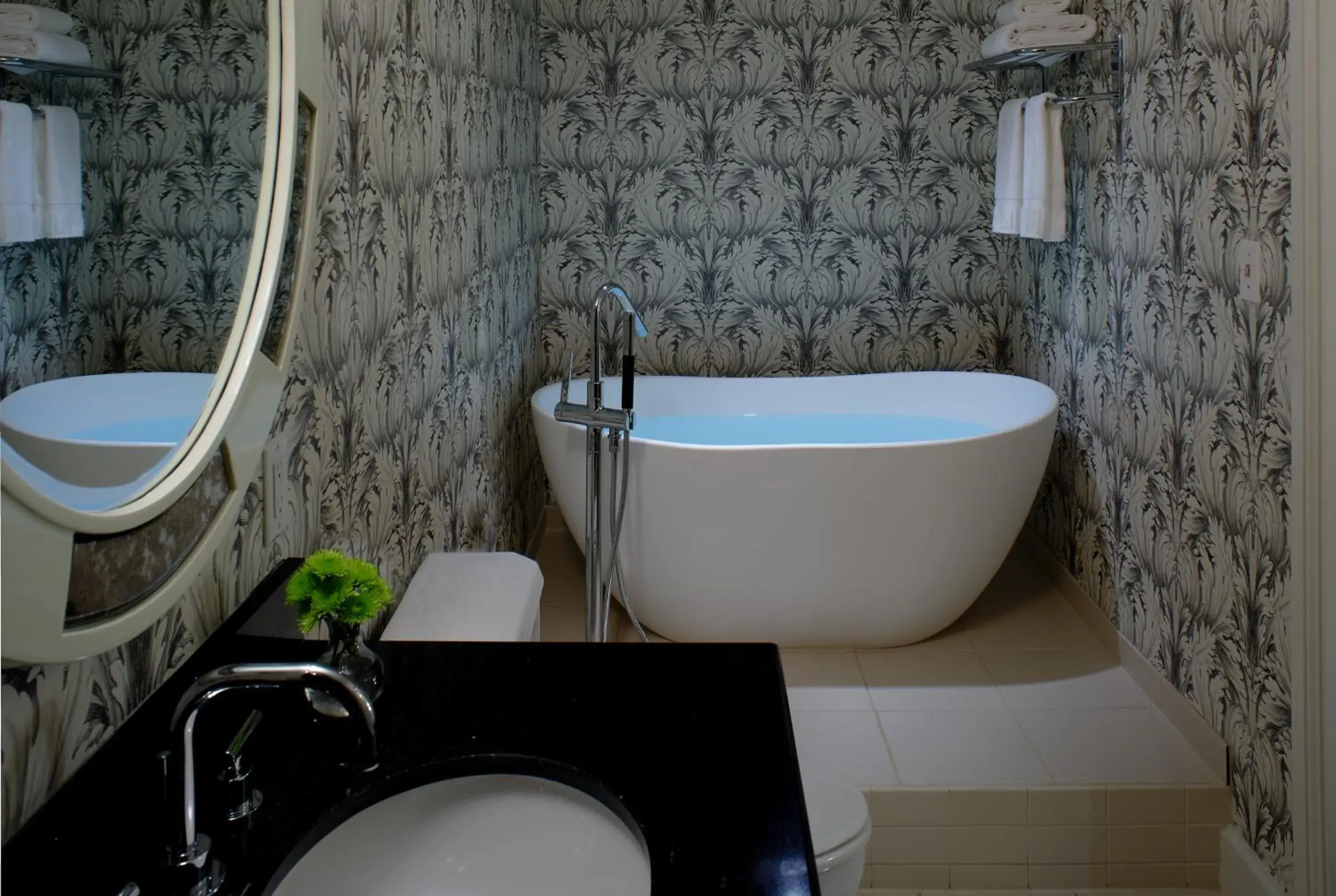 Bathroom in Kimpton Hotel Monaco Washington DC by IHG Bathroom in Kimpton Hotel Monaco Washington DC by IHG