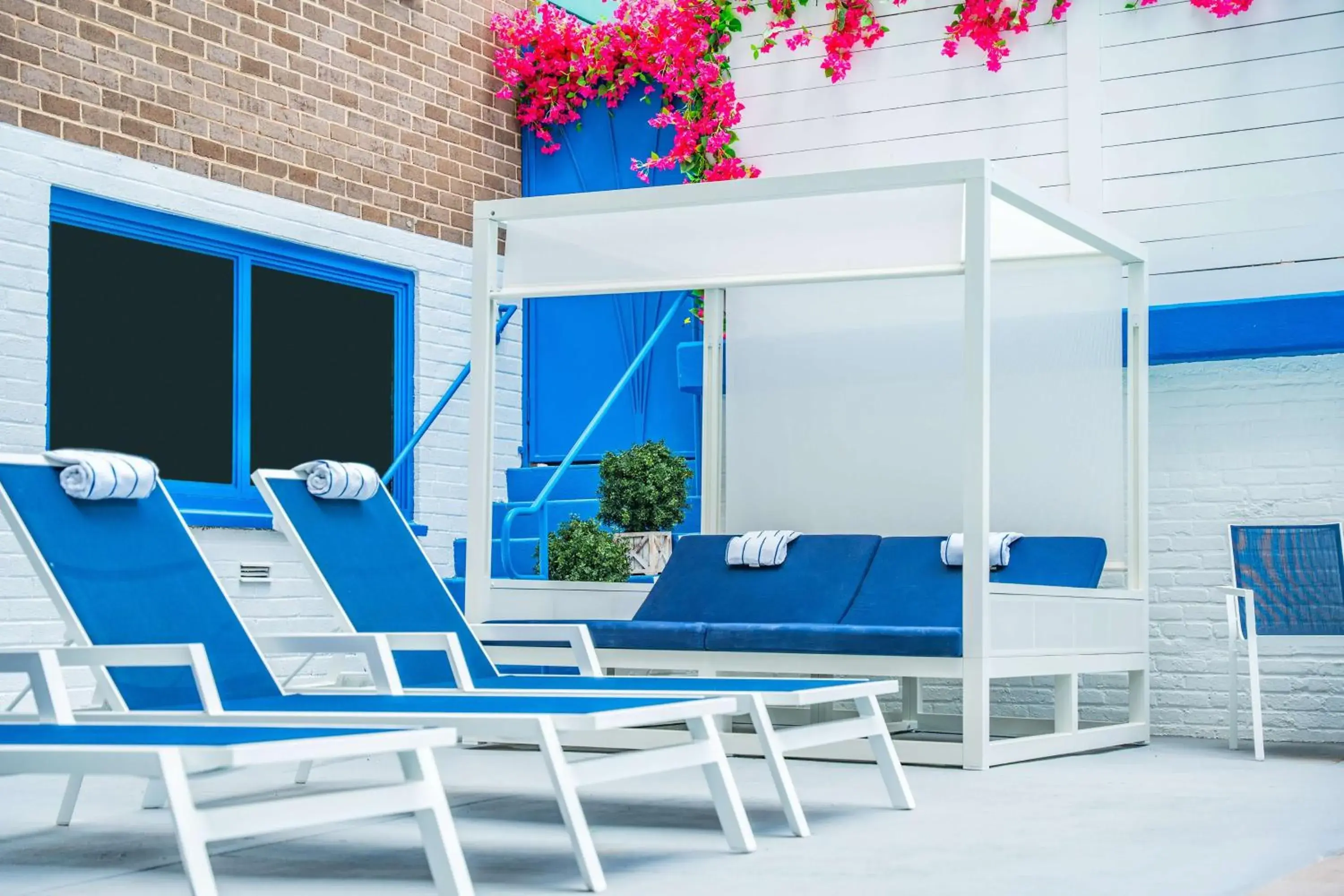 Pool view in The Royal Sonesta Washington DC Dupont Circle Pool view in The Royal Sonesta Washington DC Dupont Circle