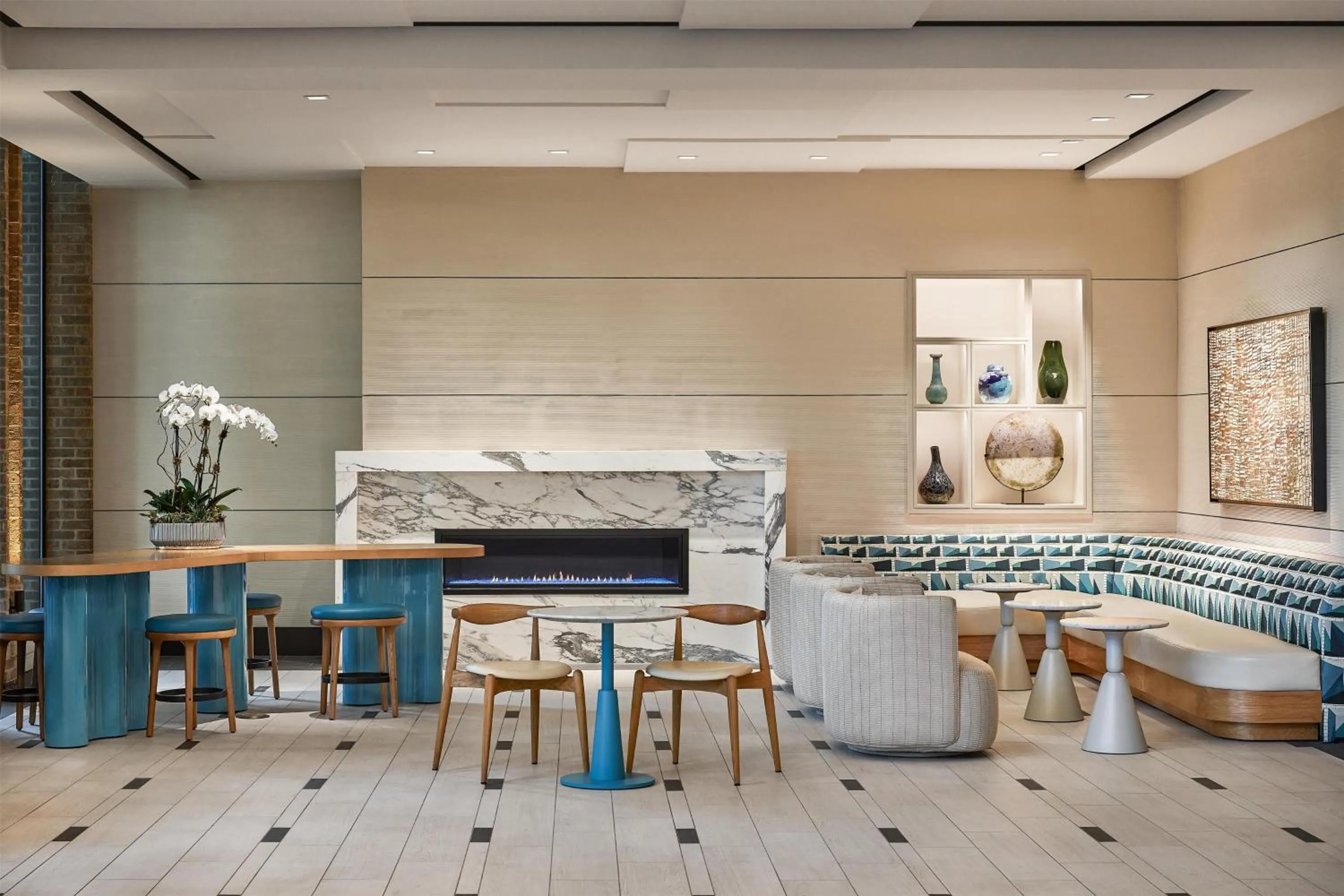 Lobby or reception in The Highland Dallas, Curio Collection by Hilton