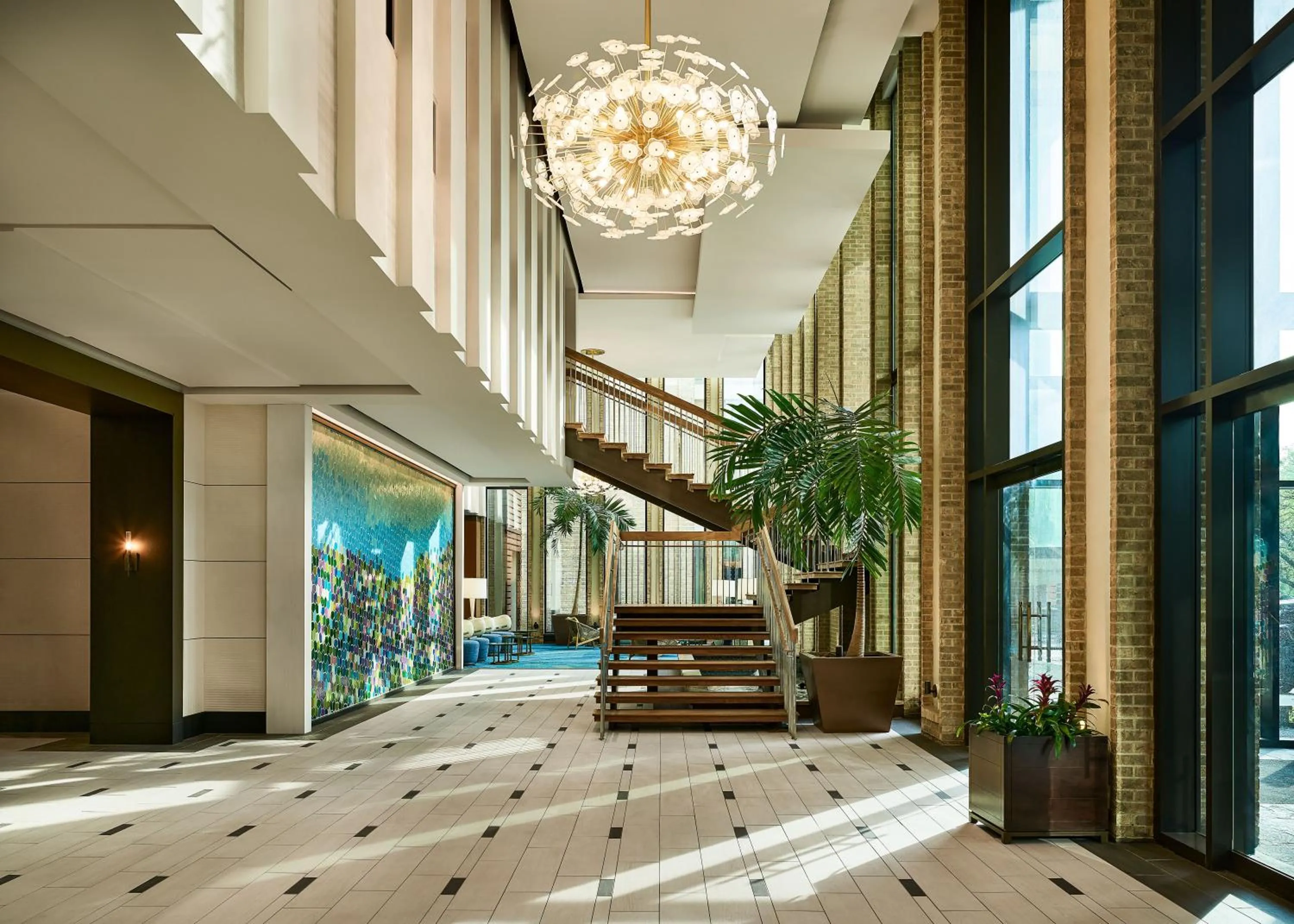 Lobby or reception in The Highland Dallas, Curio Collection by Hilton