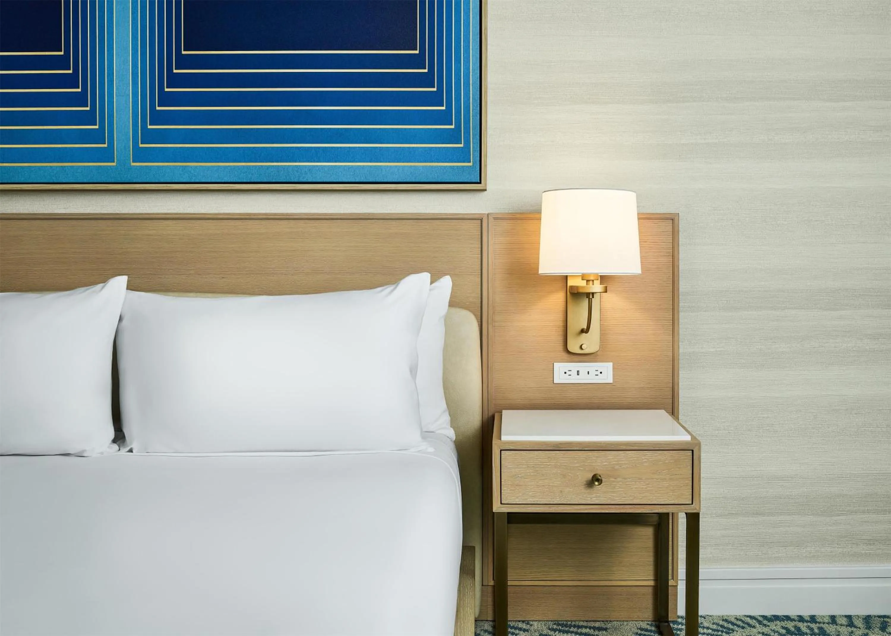 Bed in The Highland Dallas, Curio Collection by Hilton