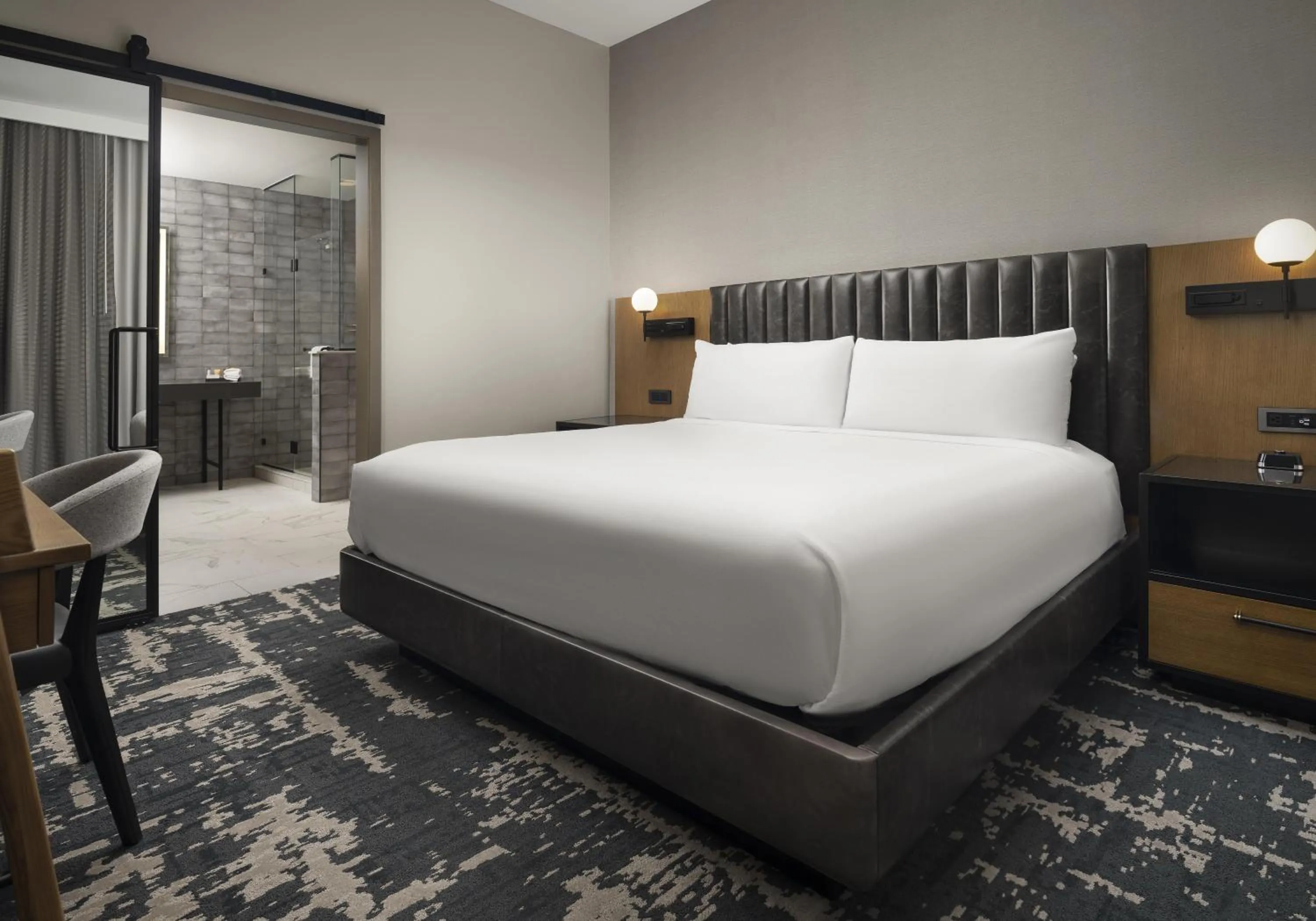 Bed in The Highland Dallas, Curio Collection by Hilton