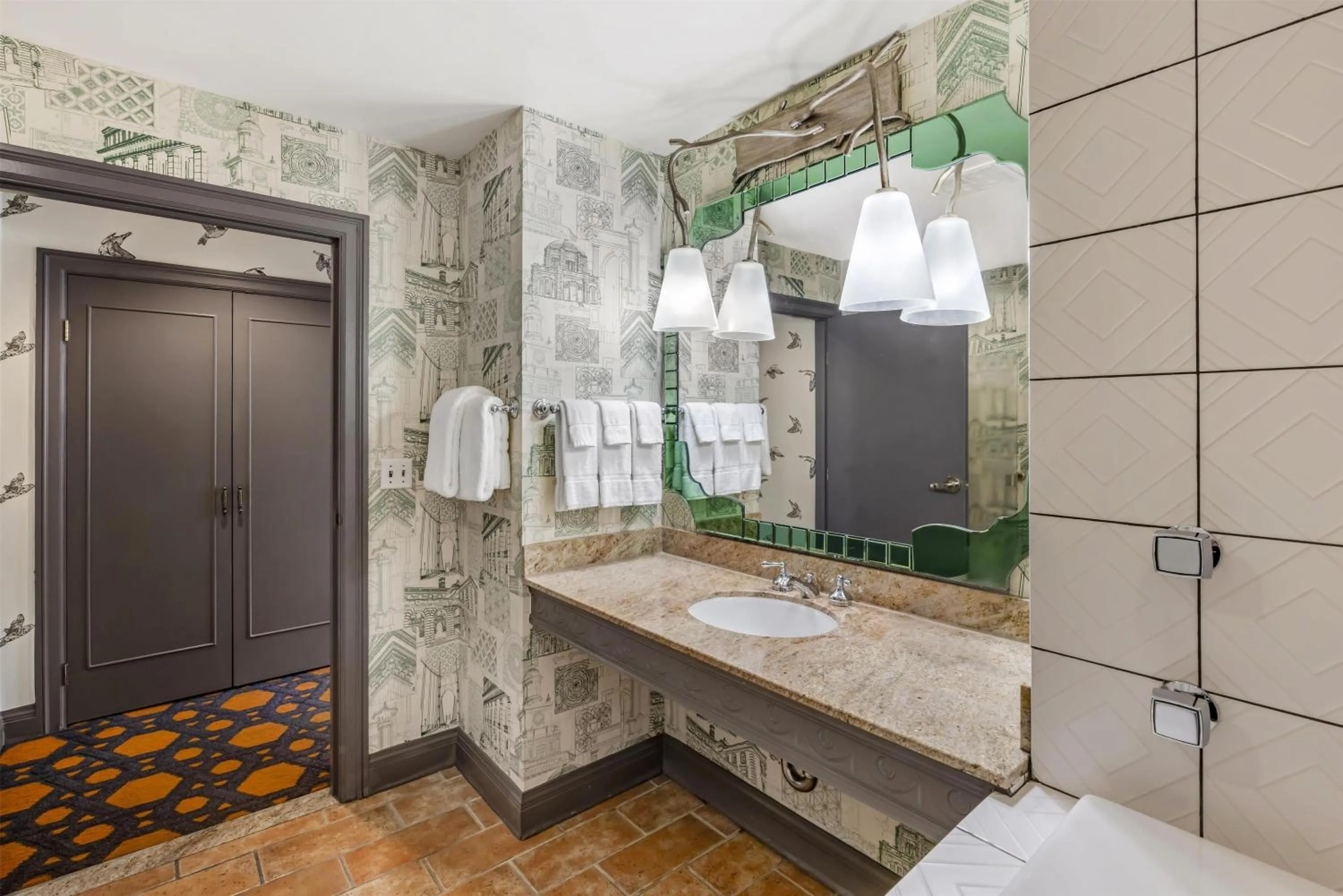 Bathroom in The Royal Sonesta Portland Downtown