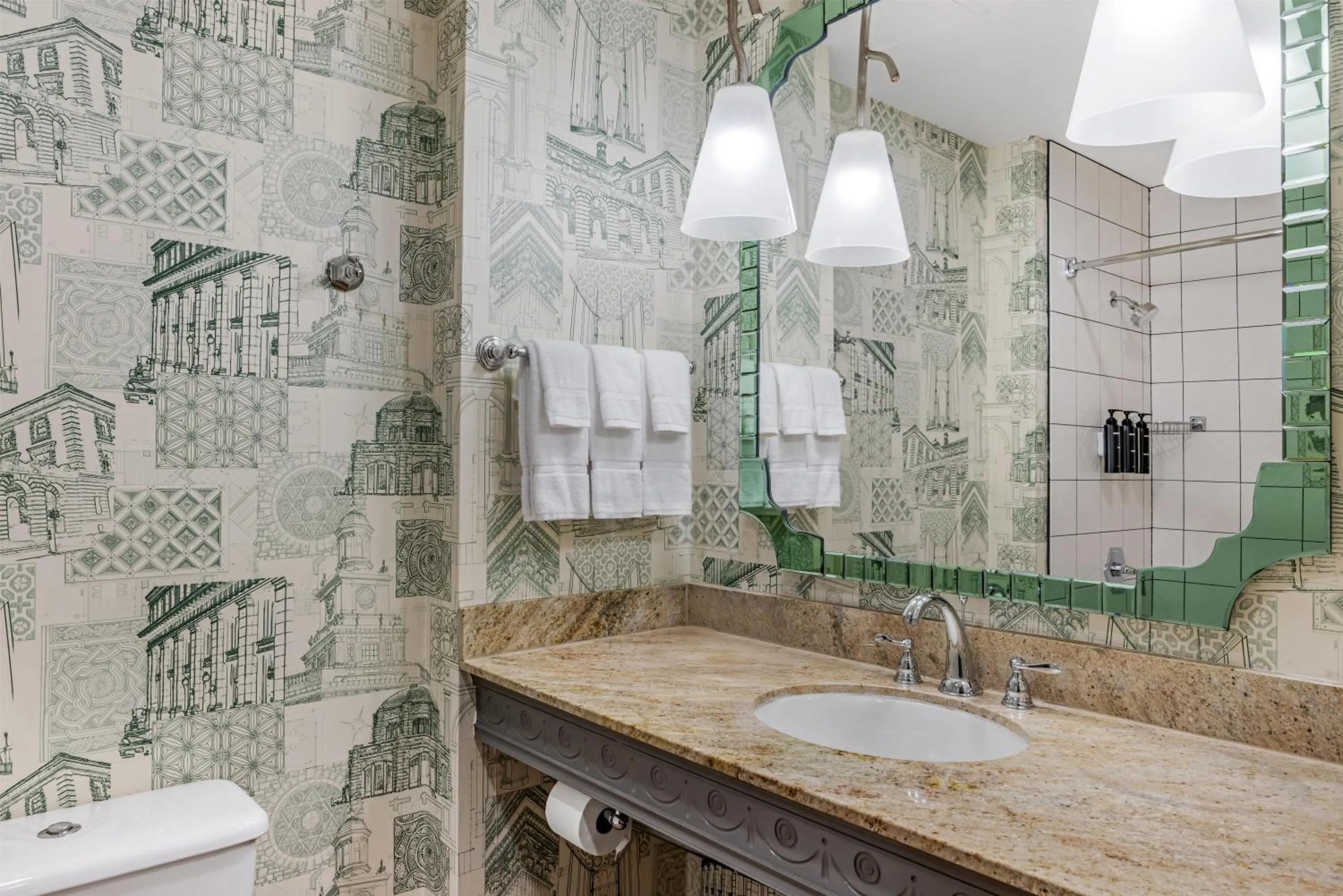 Bathroom in The Royal Sonesta Portland Downtown