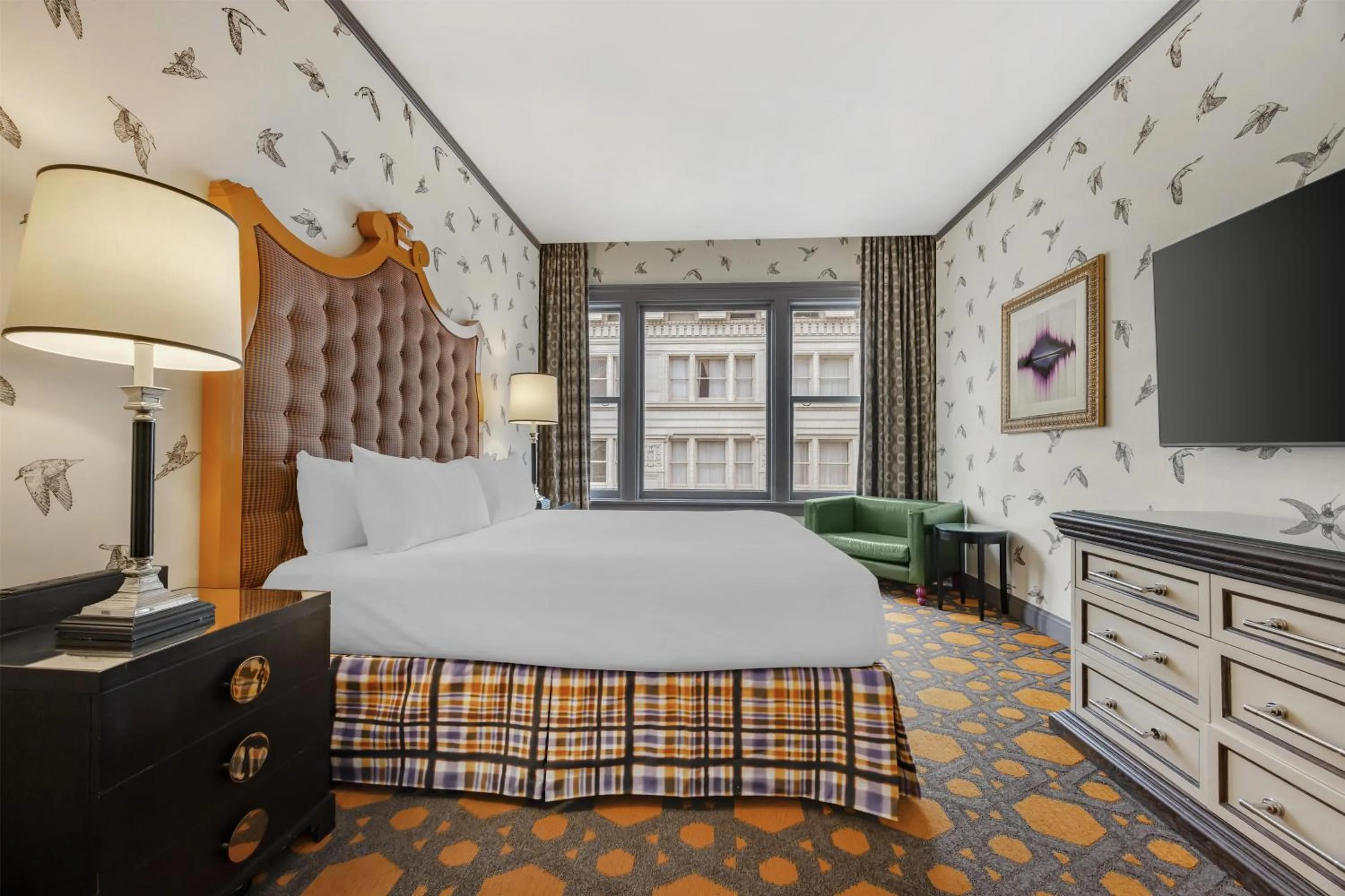 Photo of the whole room, Bed in The Royal Sonesta Portland Downtown