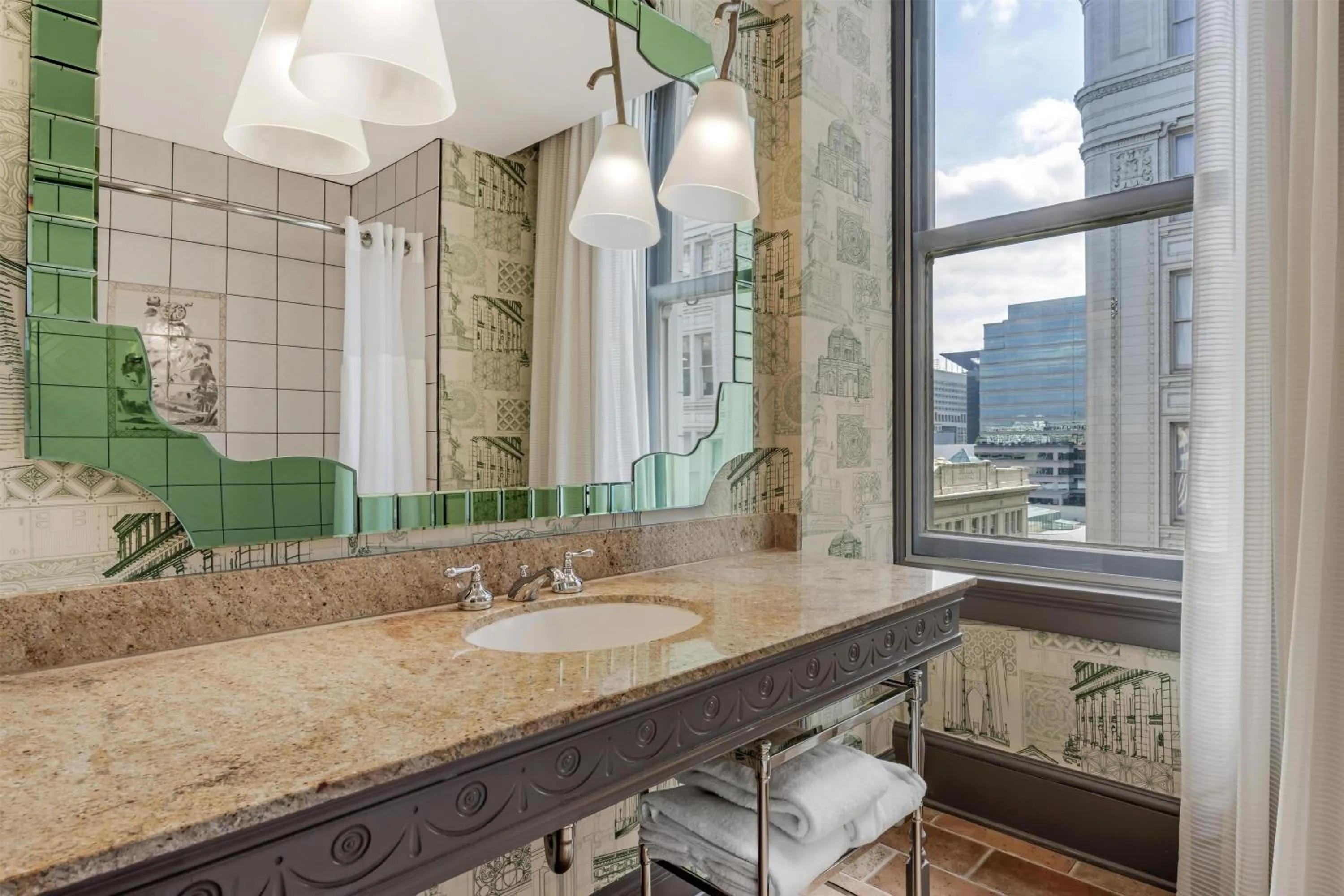 Bathroom in The Royal Sonesta Portland Downtown