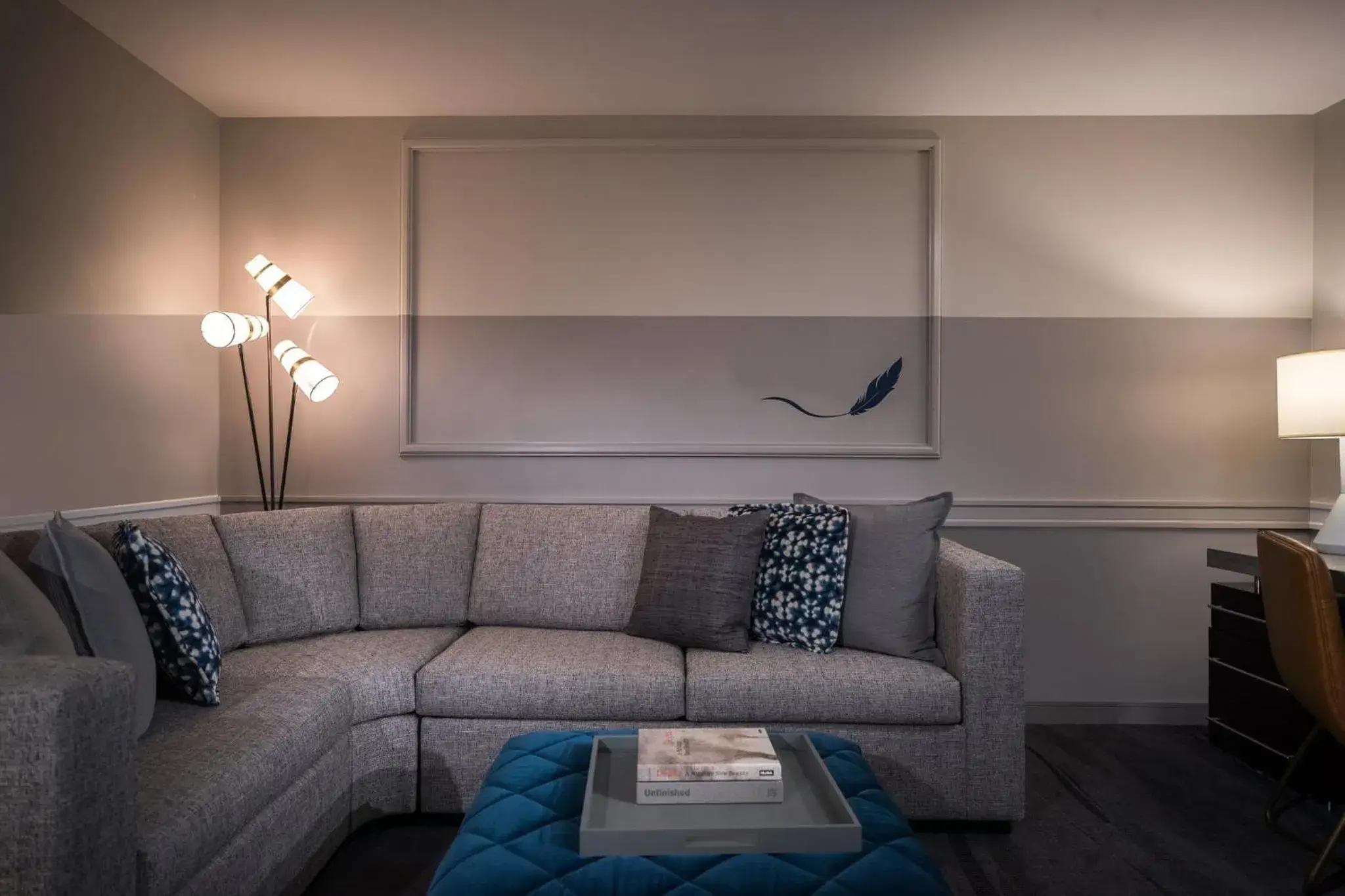 Archer's Grand Den Mobility-Accessible with Roll-In Shower in Archer Hotel Old Town Alexandria Archer's Grand Den Mobility-Accessible with Roll-In Shower in Archer Hotel Old Town Alexandria