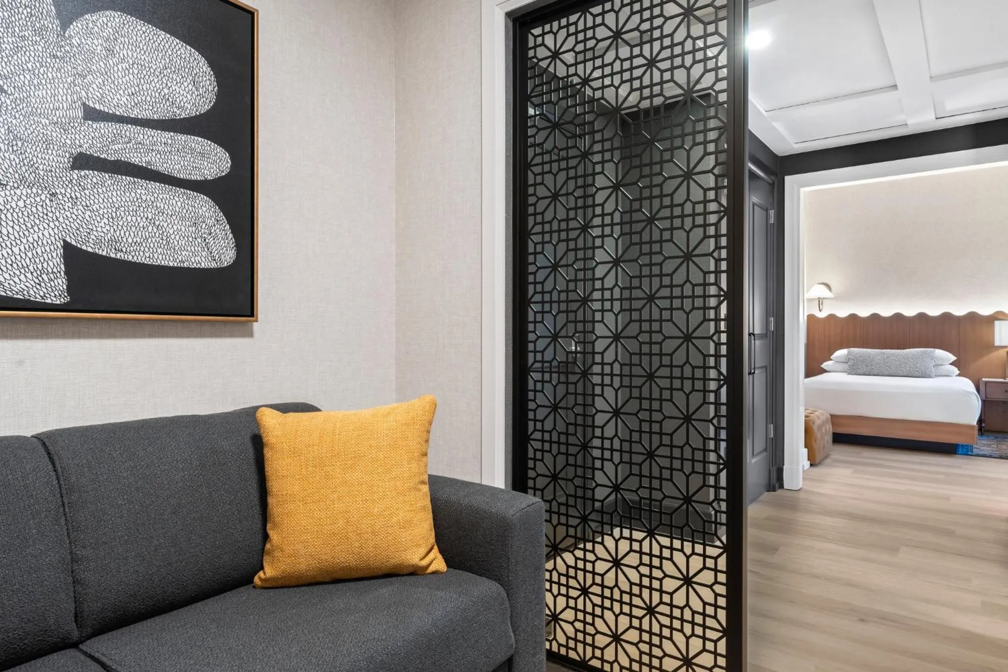 Photo of the whole room, Bed in Kimpton Hotel Monaco Baltimore Inner Harbor by IHG