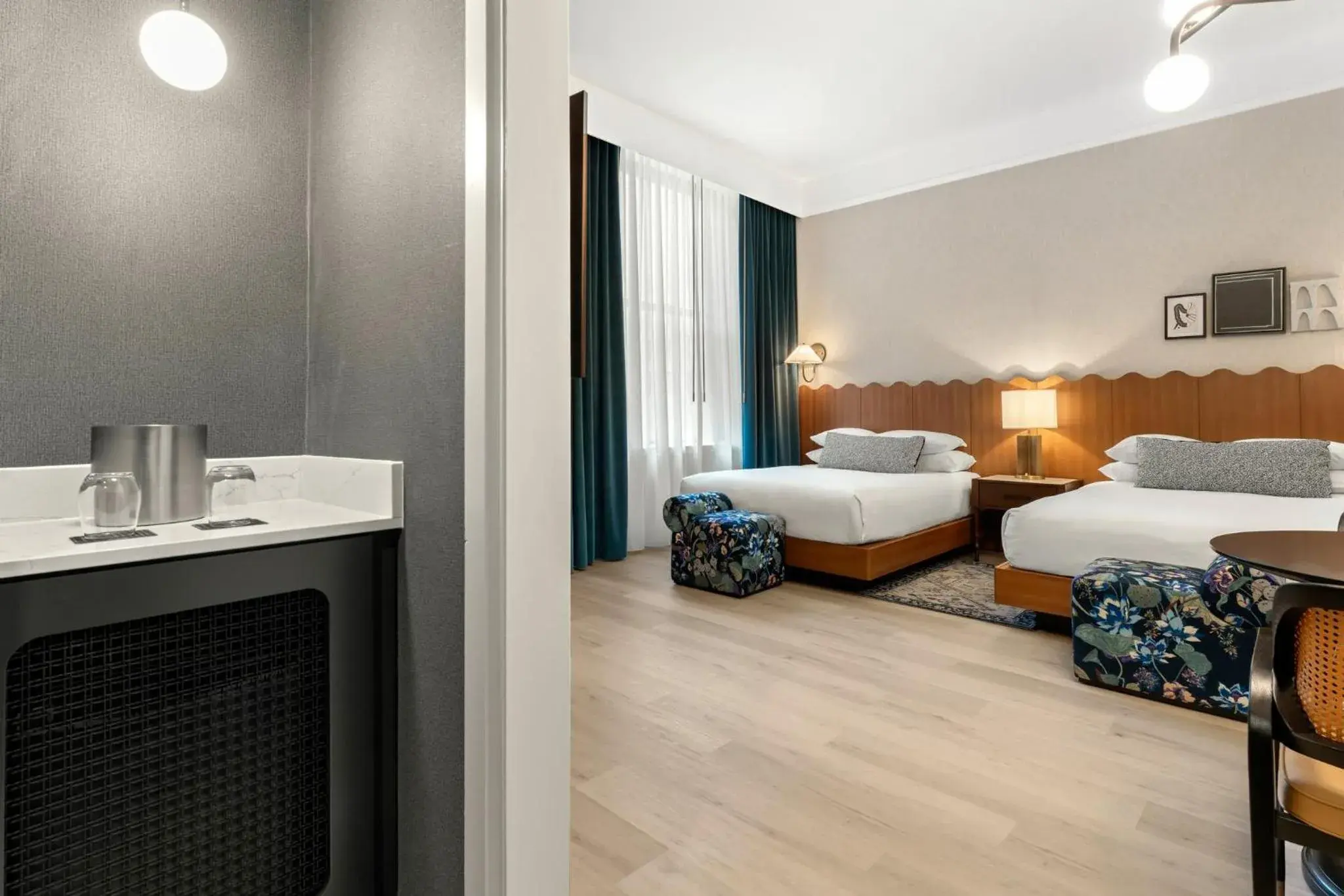 Photo of the whole room, Bed in Kimpton Hotel Monaco Baltimore Inner Harbor by IHG Photo of the whole room, Bed in Kimpton Hotel Monaco Baltimore Inner Harbor by IHG