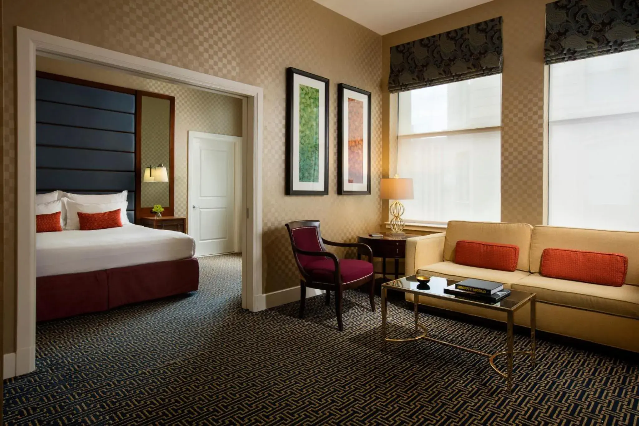 Photo of the whole room, Bed in Kimpton Hotel Monaco Baltimore Inner Harbor by IHG Photo of the whole room, Bed in Kimpton Hotel Monaco Baltimore Inner Harbor by IHG