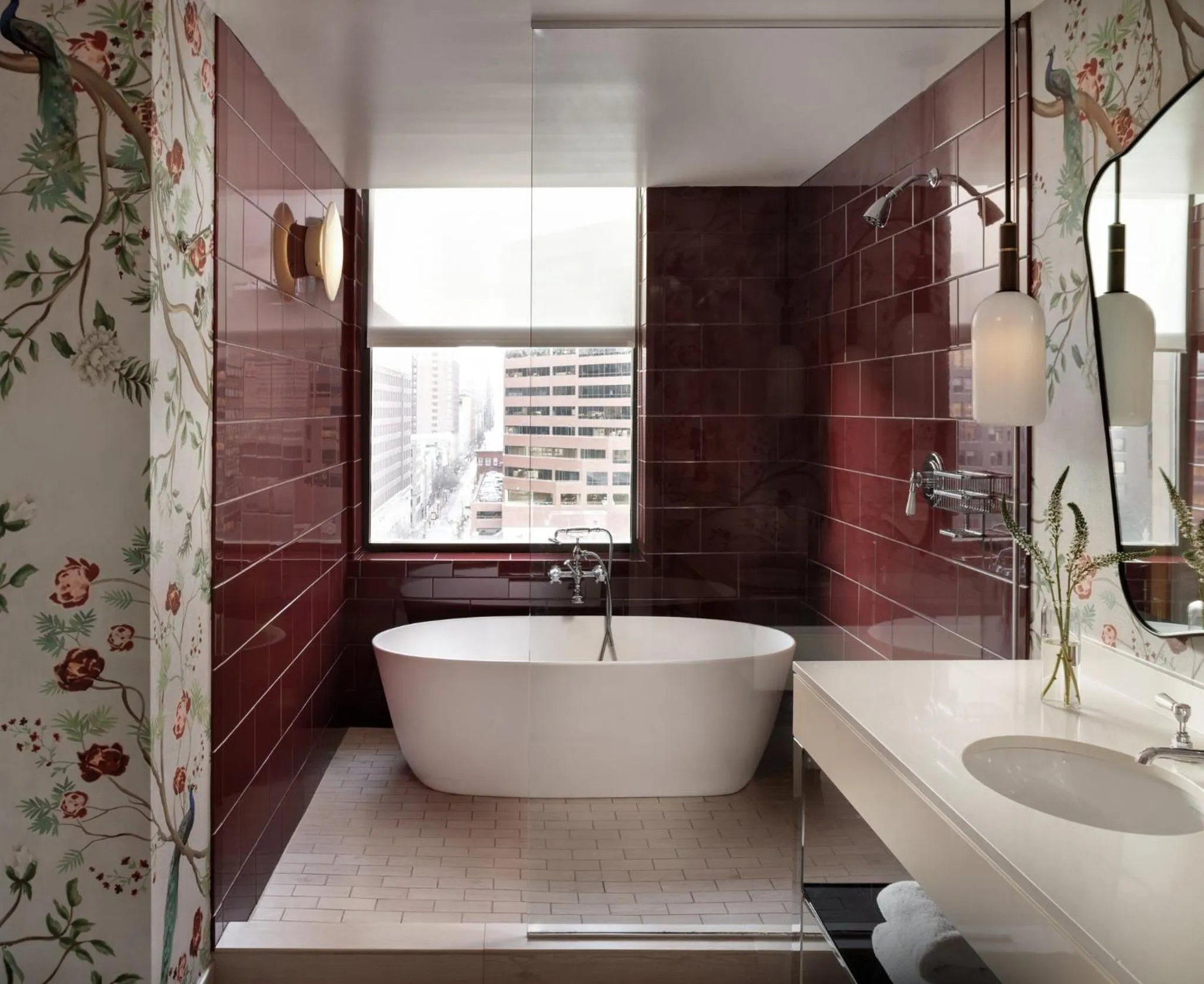Bathroom in Kimpton Hotel Monaco Philadelphia by IHG