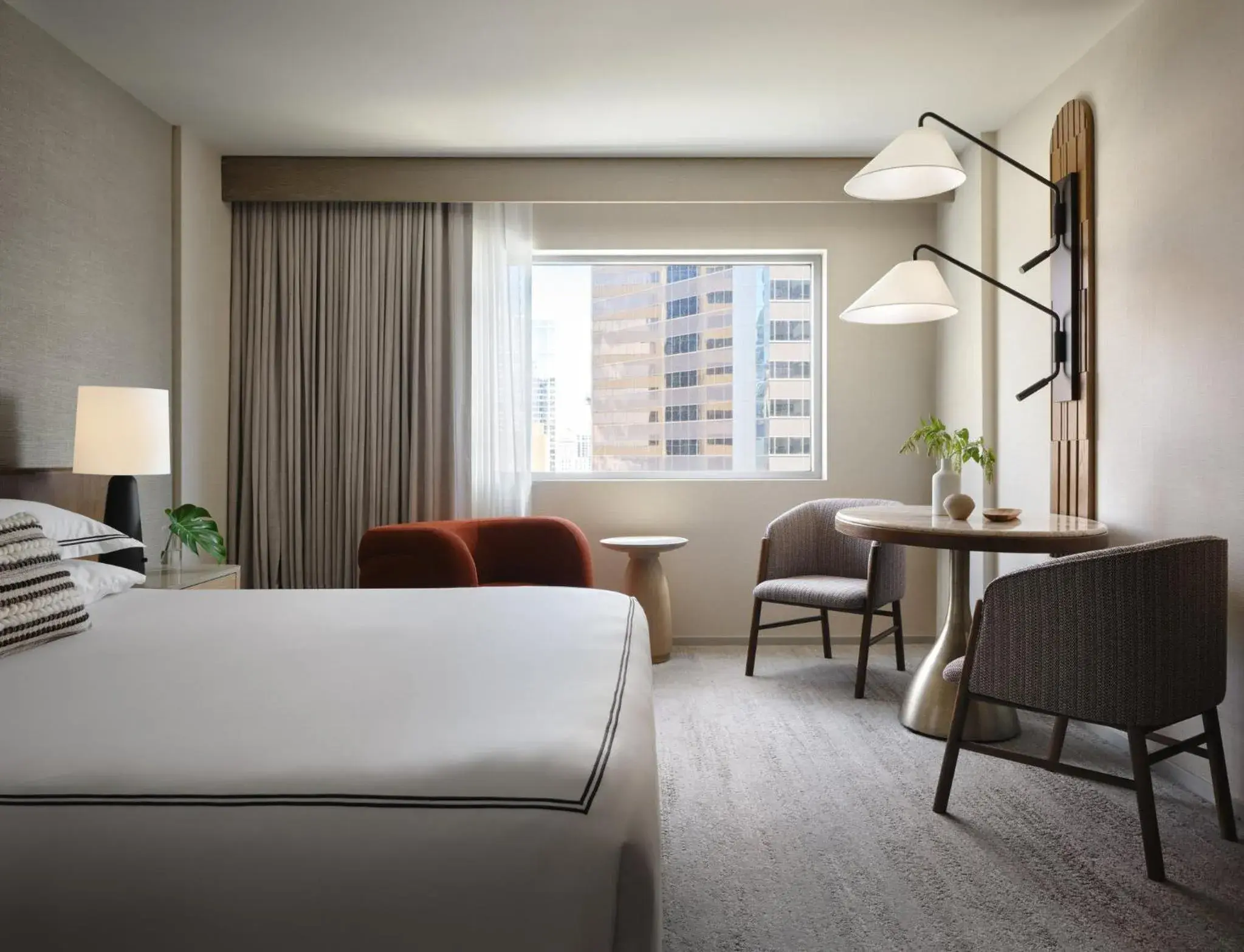 Essential King Room with Roll In Shower - Mobility Accessible in Kimpton Hotel Palomar Phoenix Cityscape by IHG Essential King Room with Roll In Shower - Mobility Accessible in Kimpton Hotel Palomar Phoenix Cityscape by IHG