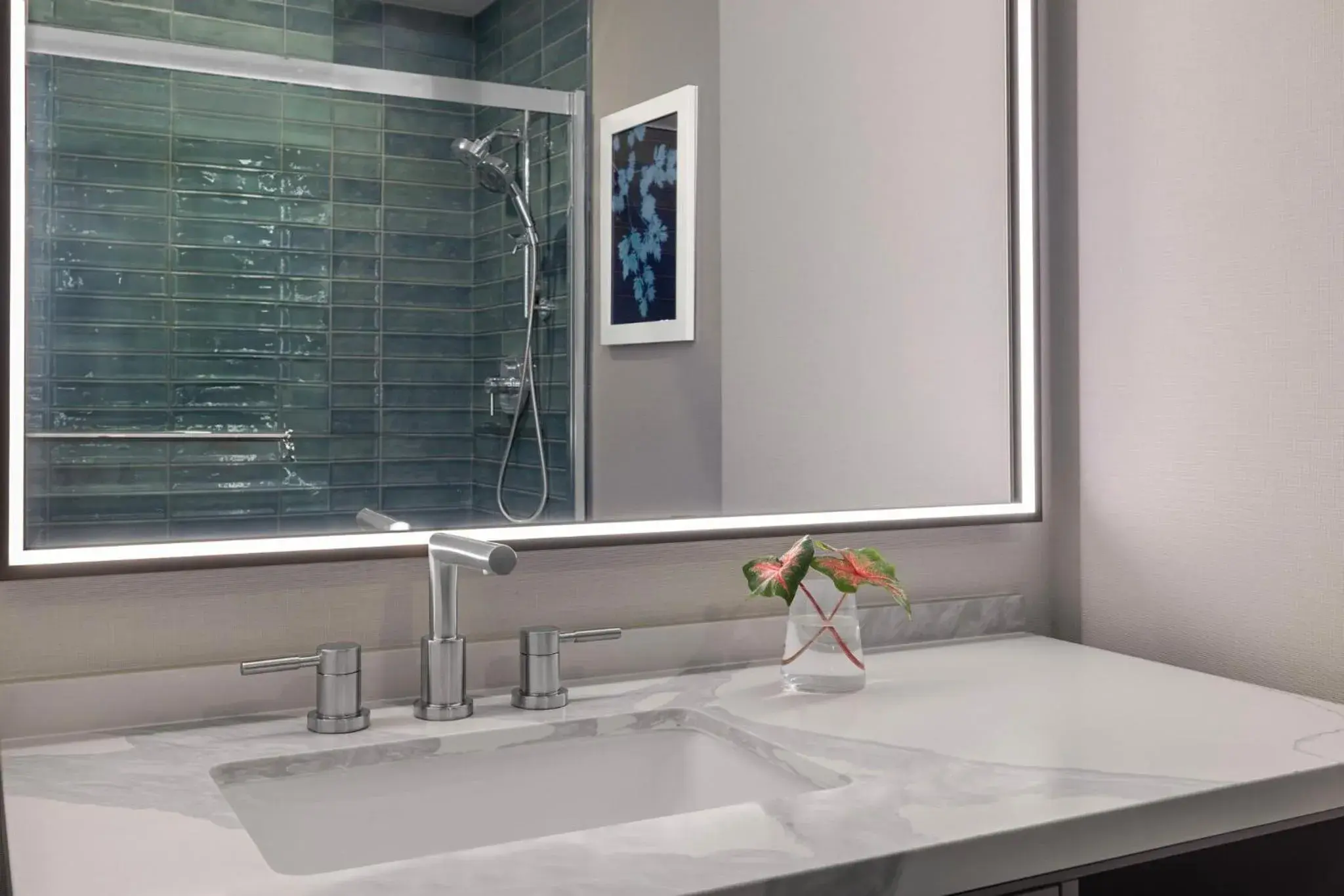 Bathroom in Kimpton Hotel Monaco Salt Lake City by IHG Bathroom in Kimpton Hotel Monaco Salt Lake City by IHG