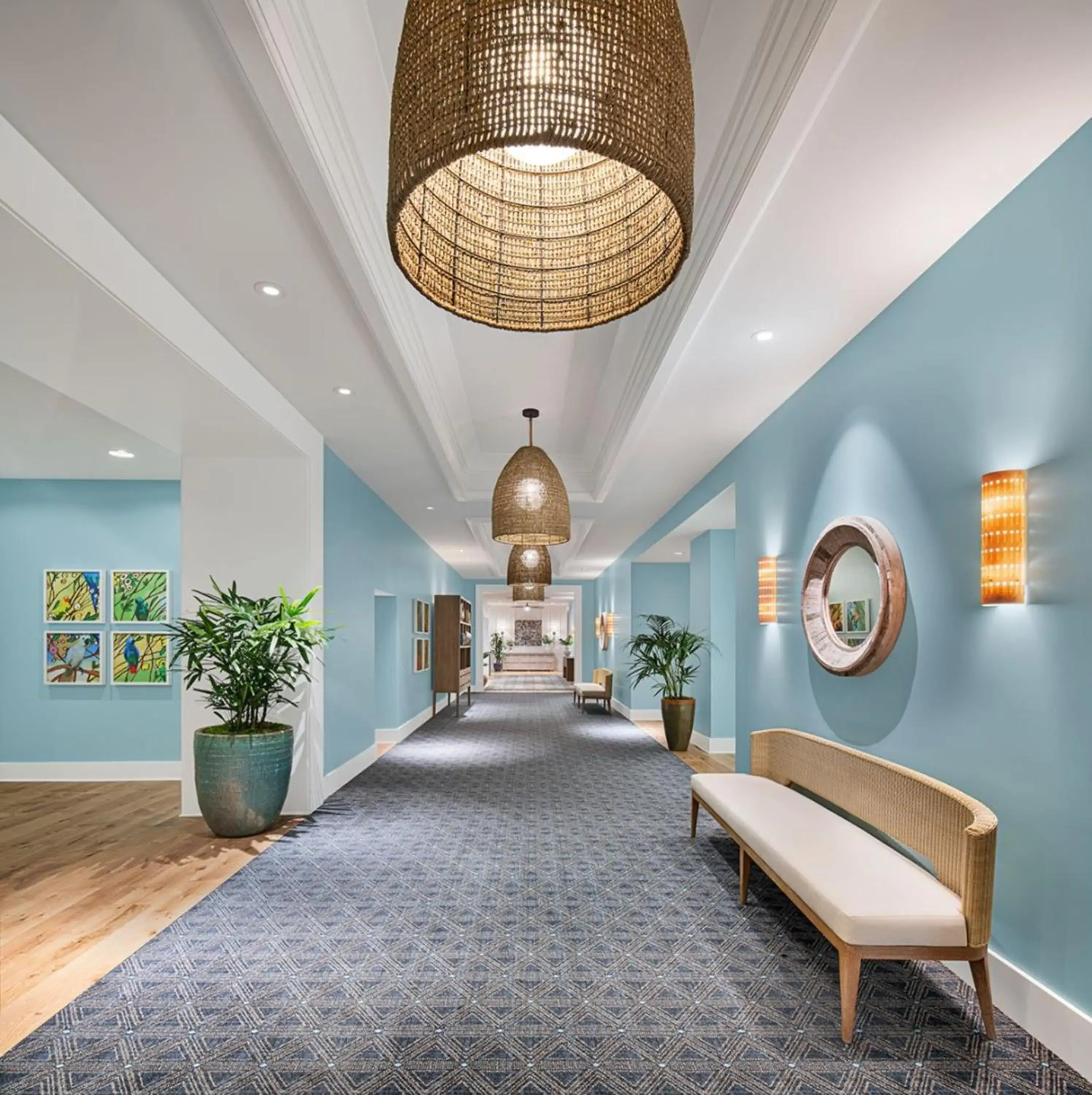 Lobby or reception in Margaritaville Hotel San Diego Gaslamp Quarter Lobby or reception in Margaritaville Hotel San Diego Gaslamp Quarter