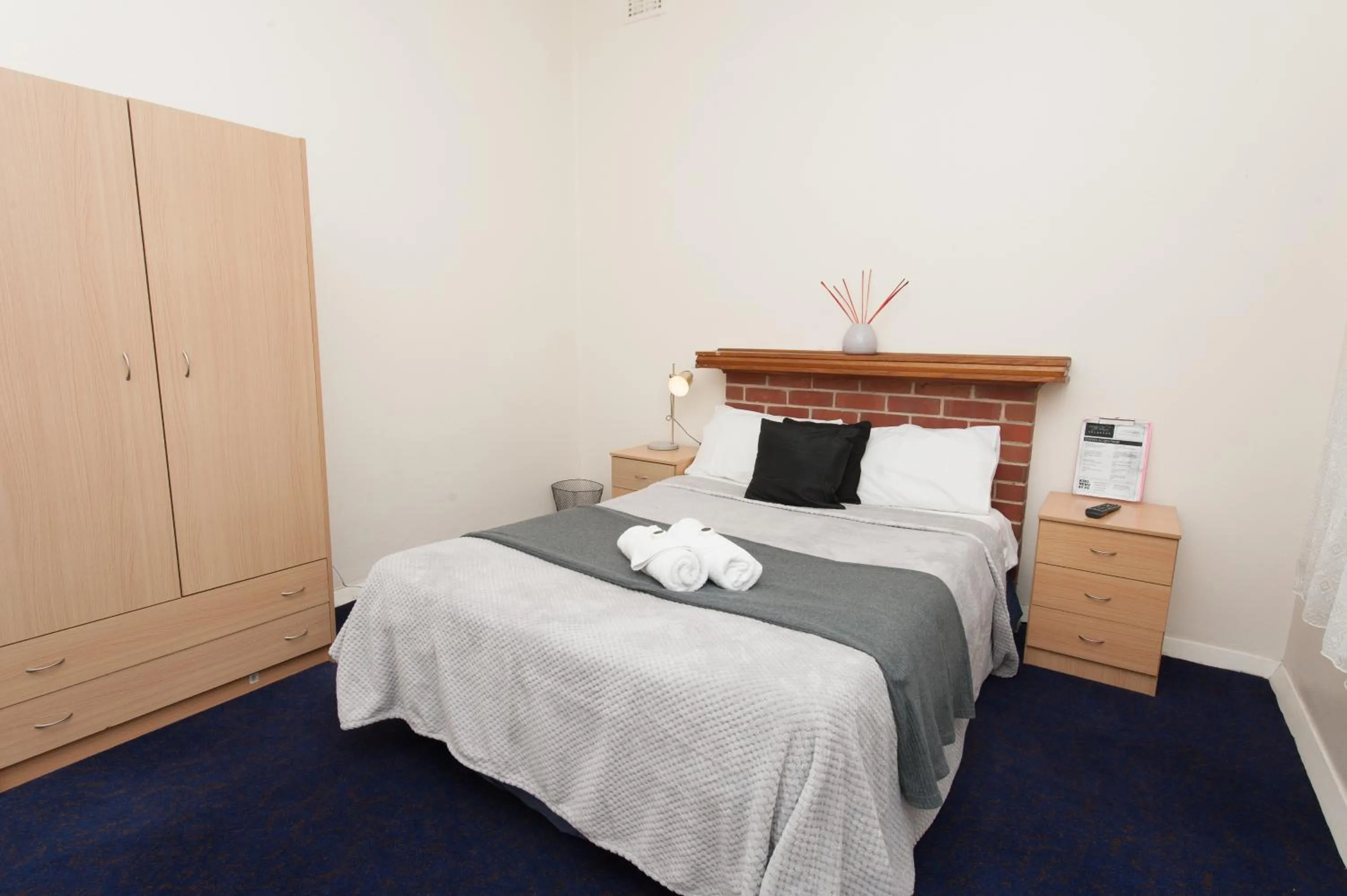 Bed in Riverina hotel