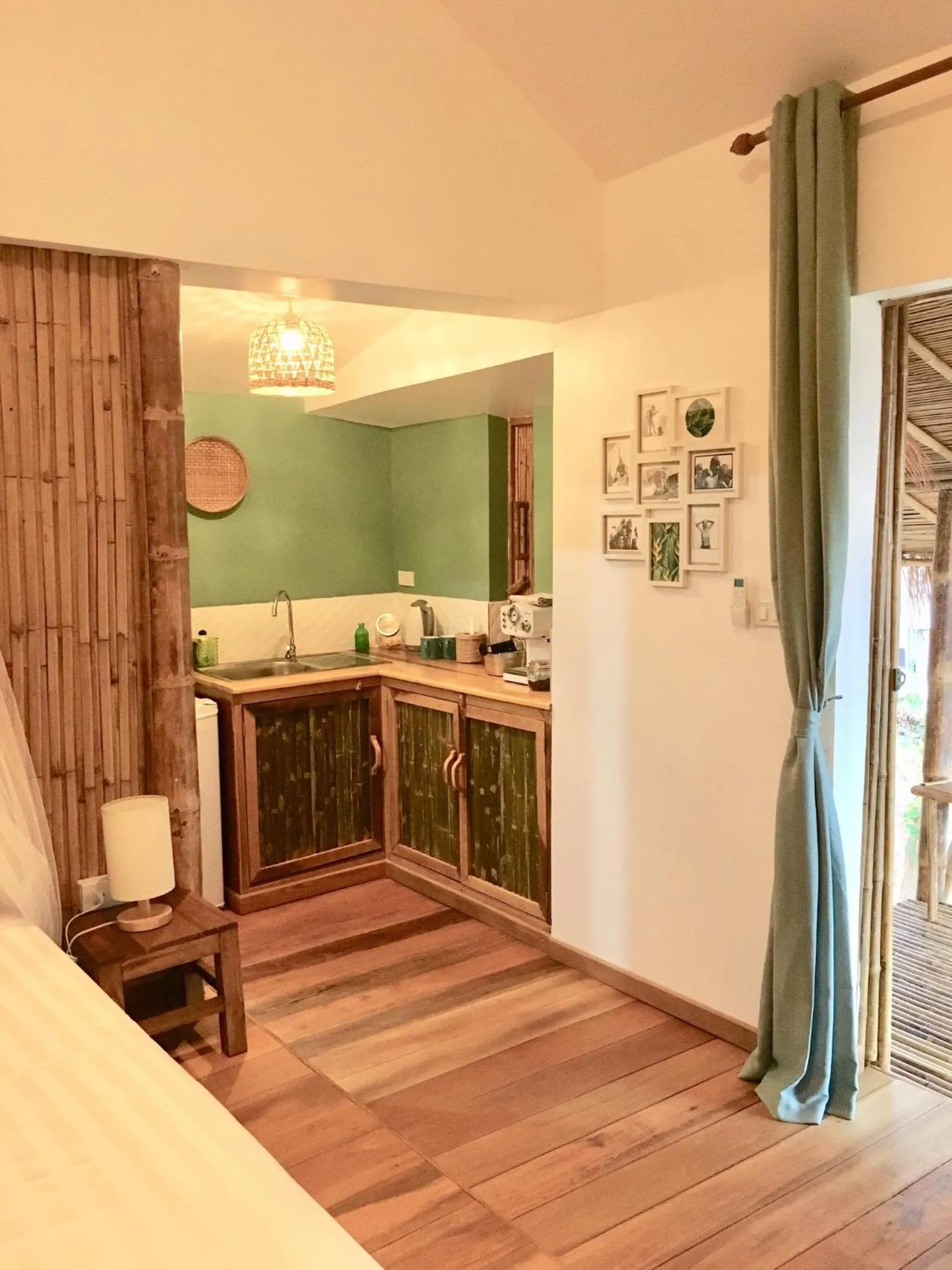 Kitchen or kitchenette in Kalulushi Bungalows