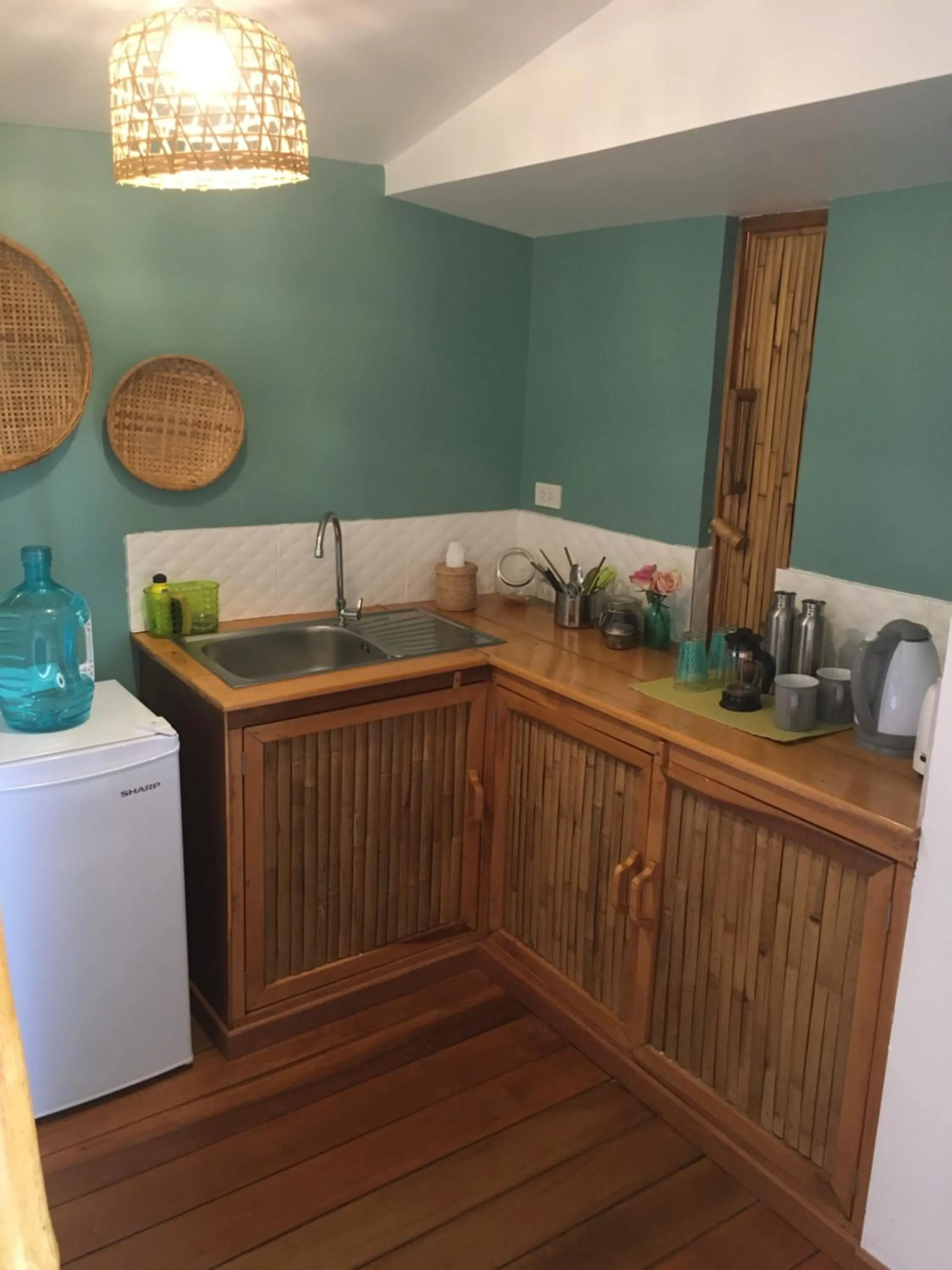 Kitchen or kitchenette in Kalulushi Bungalows