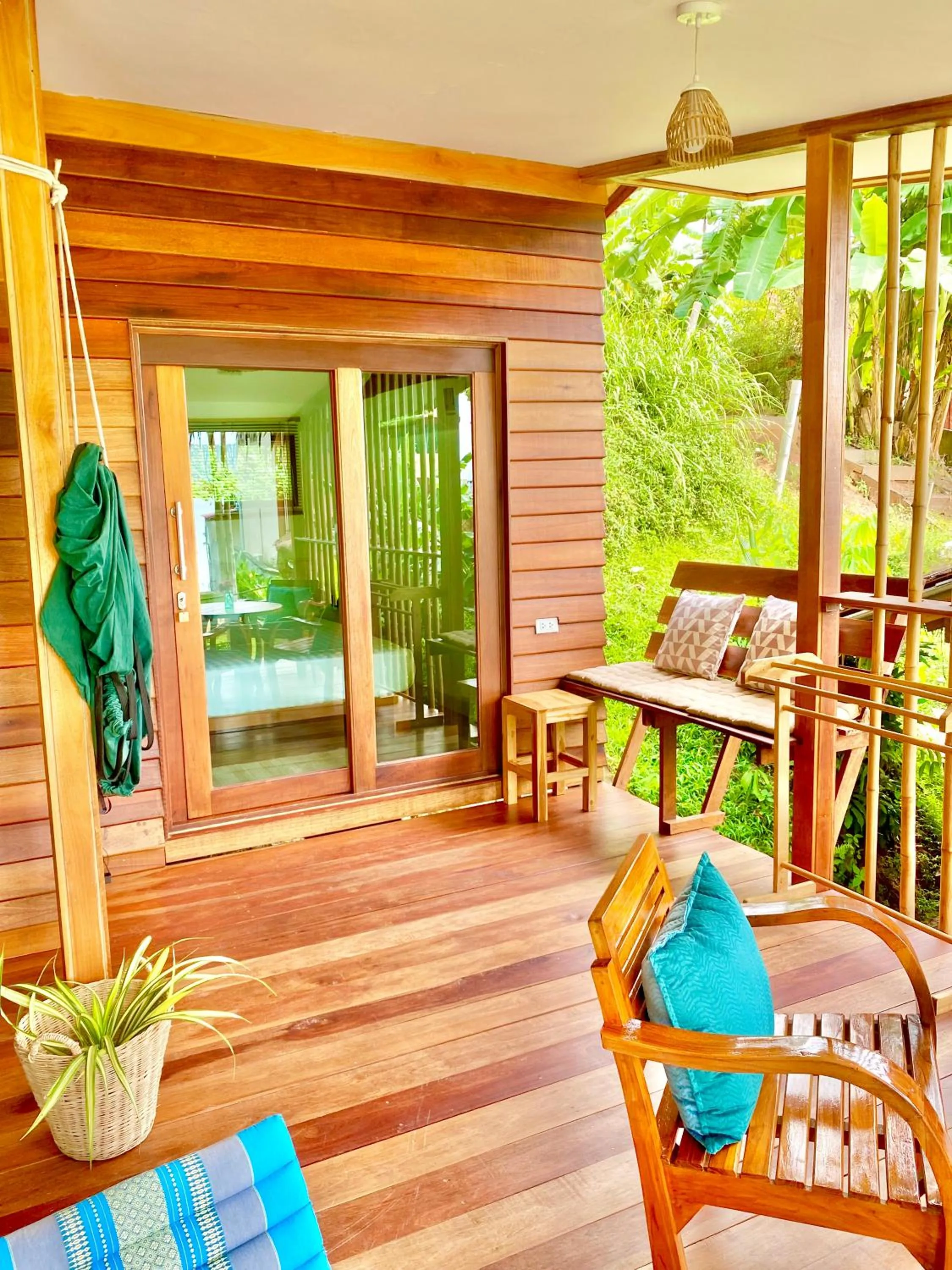 Seating area in Kalulushi Bungalows