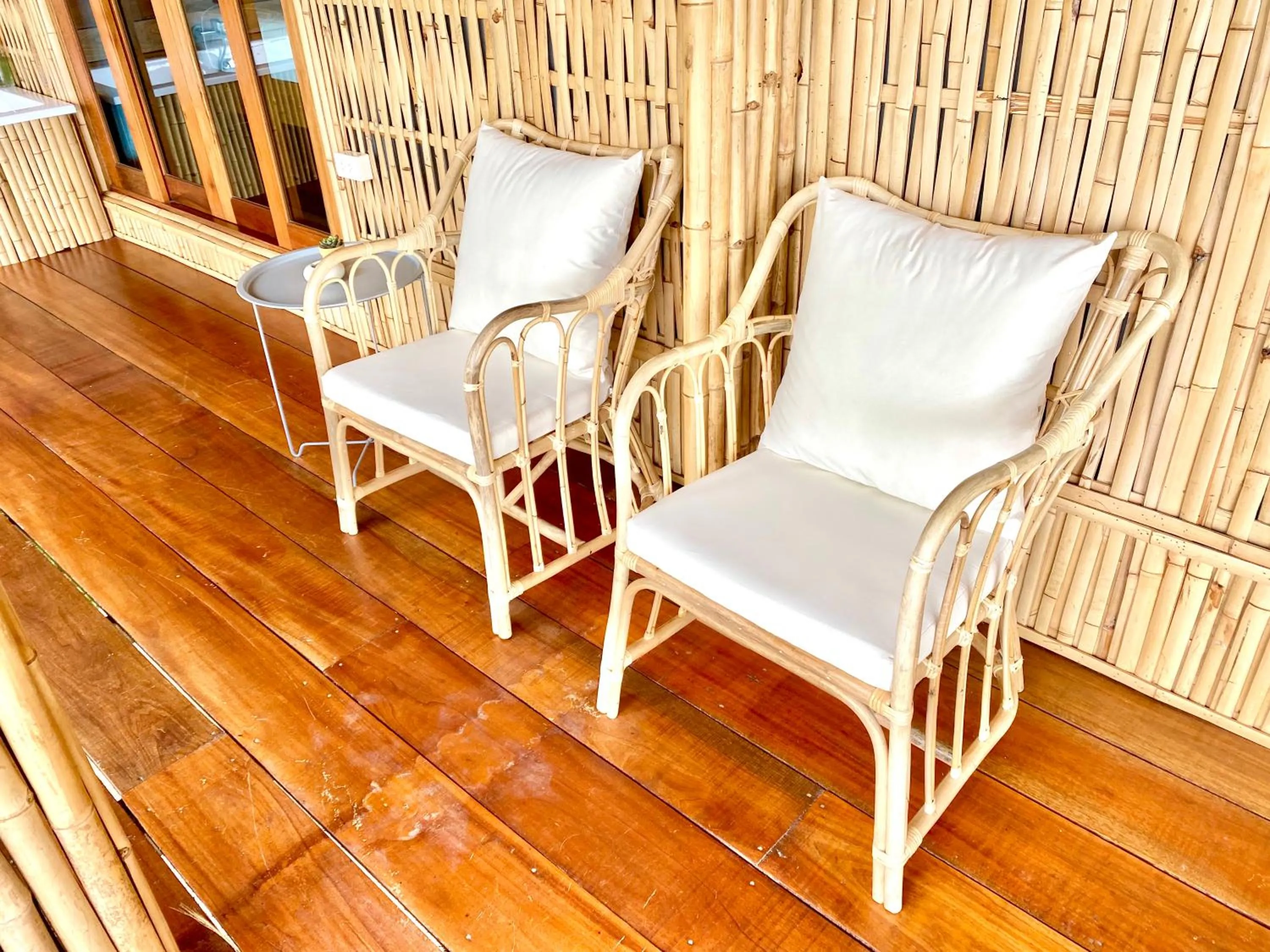 Patio in Kalulushi Bungalows