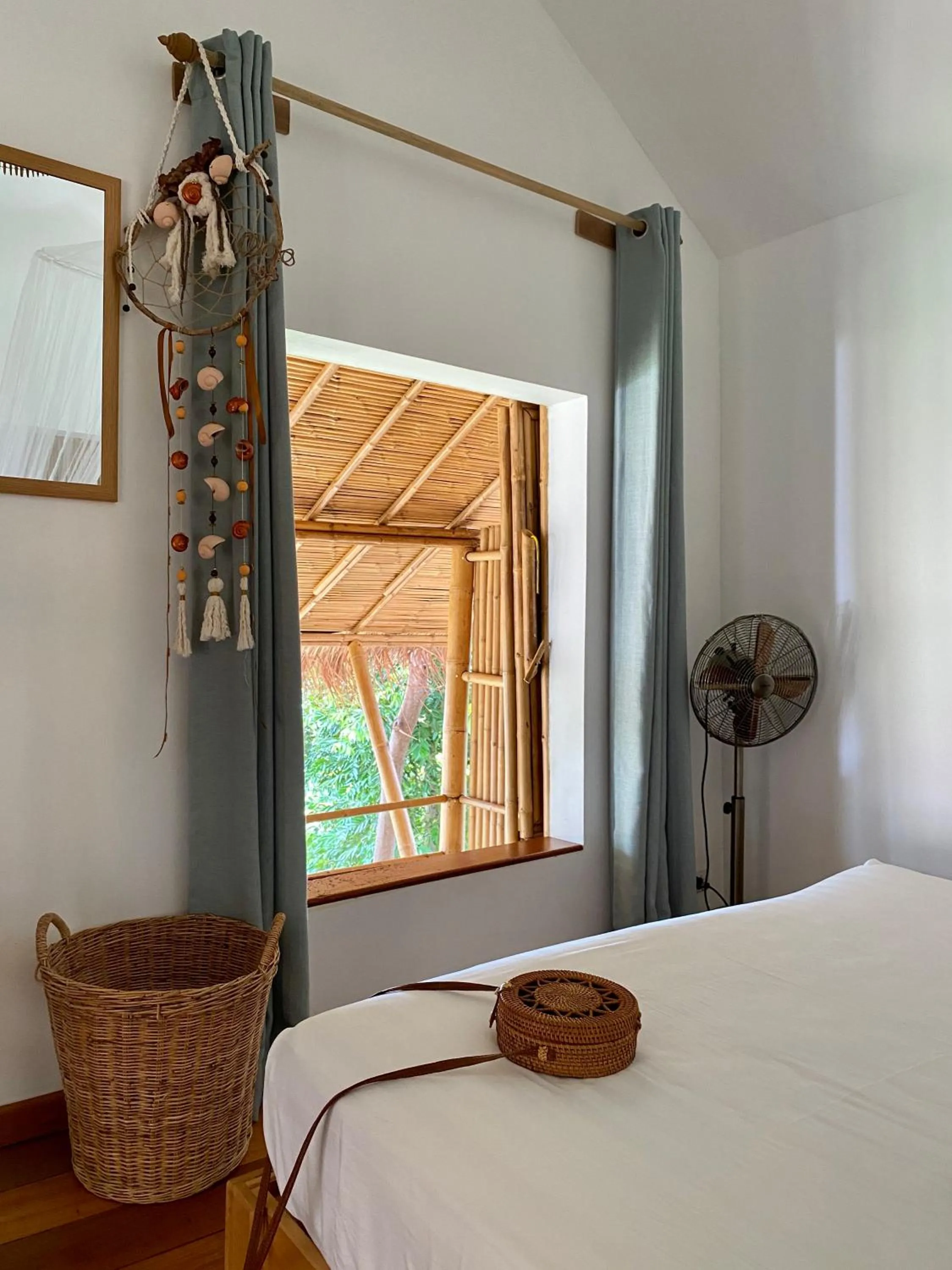 Bed in Kalulushi Bungalows