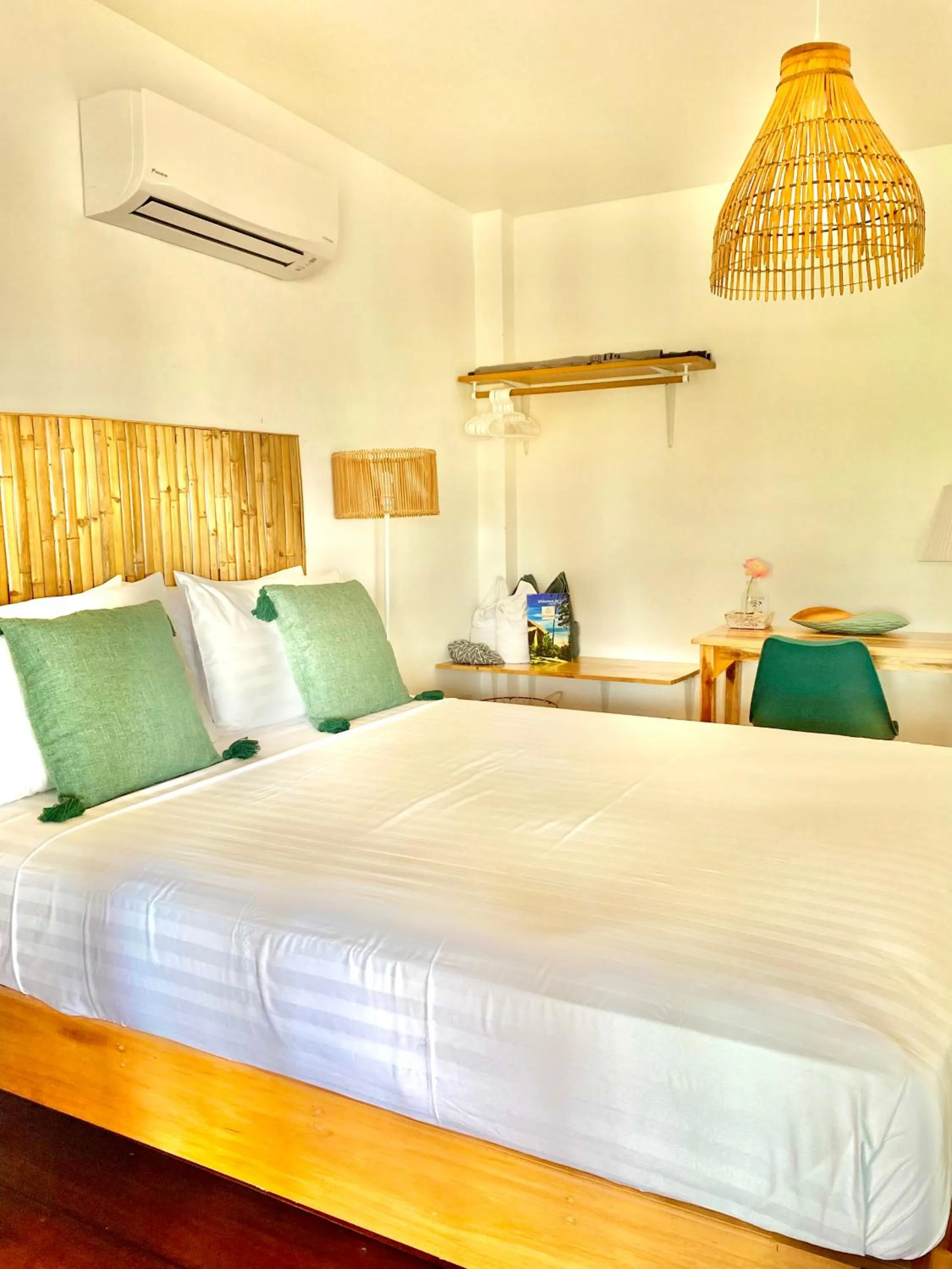 Bed in Kalulushi Bungalows