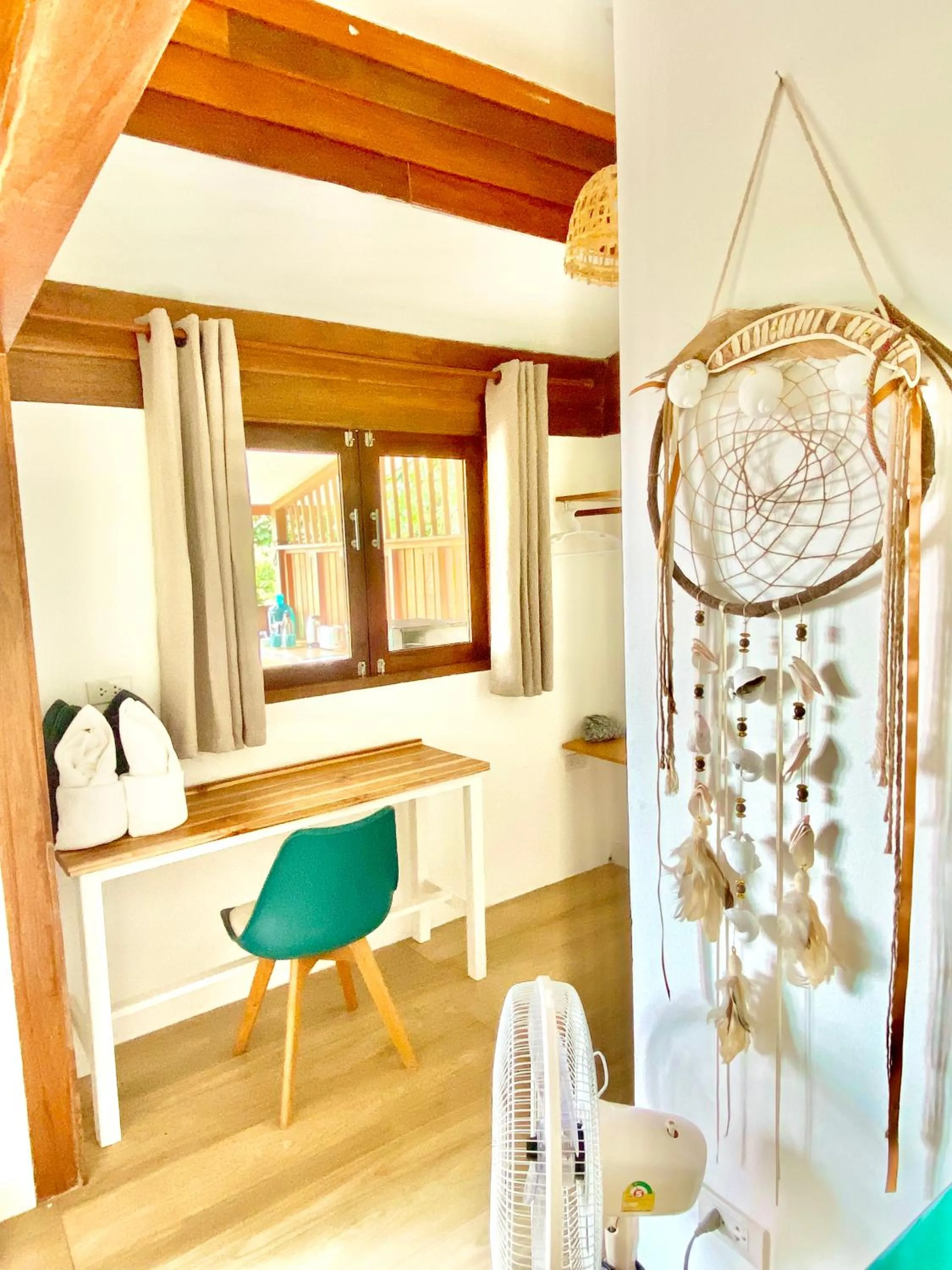 Seating area in Kalulushi Bungalows