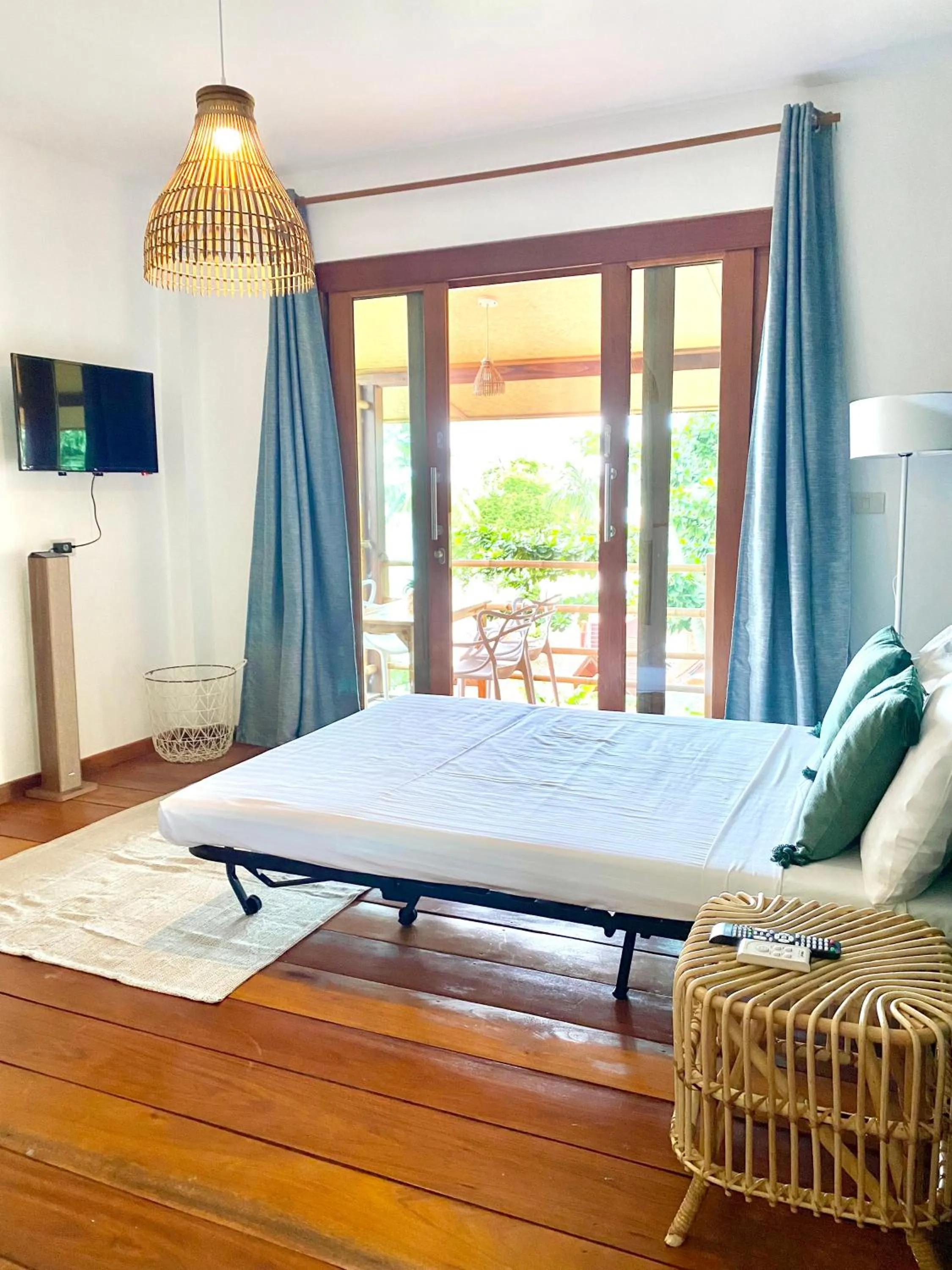 Bed in Kalulushi Bungalows