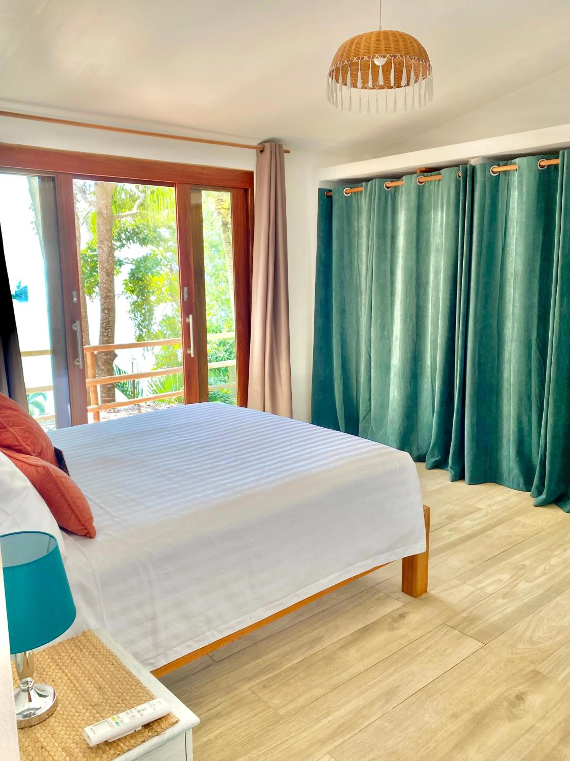 Bed in Kalulushi Bungalows