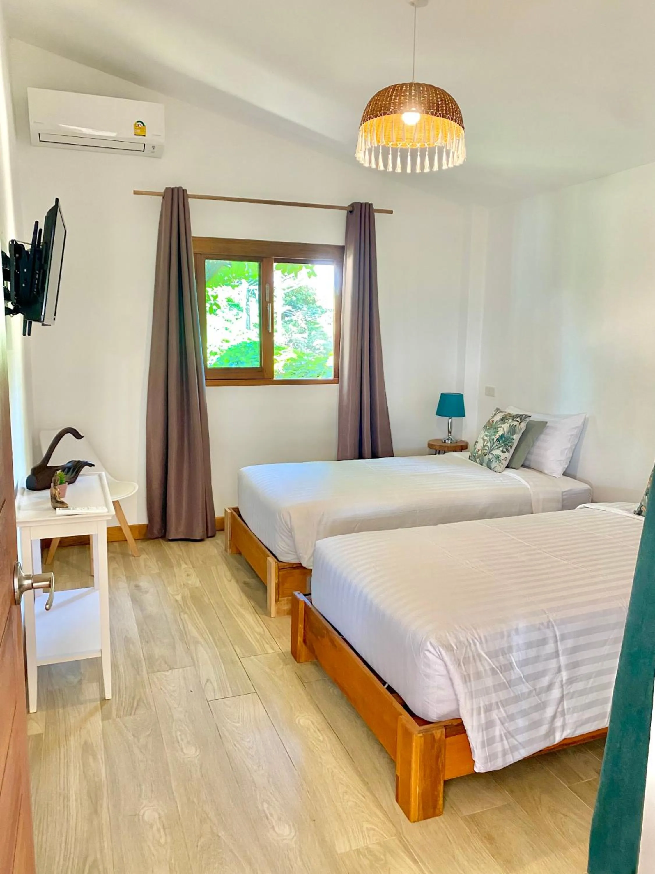 Bed in Kalulushi Bungalows