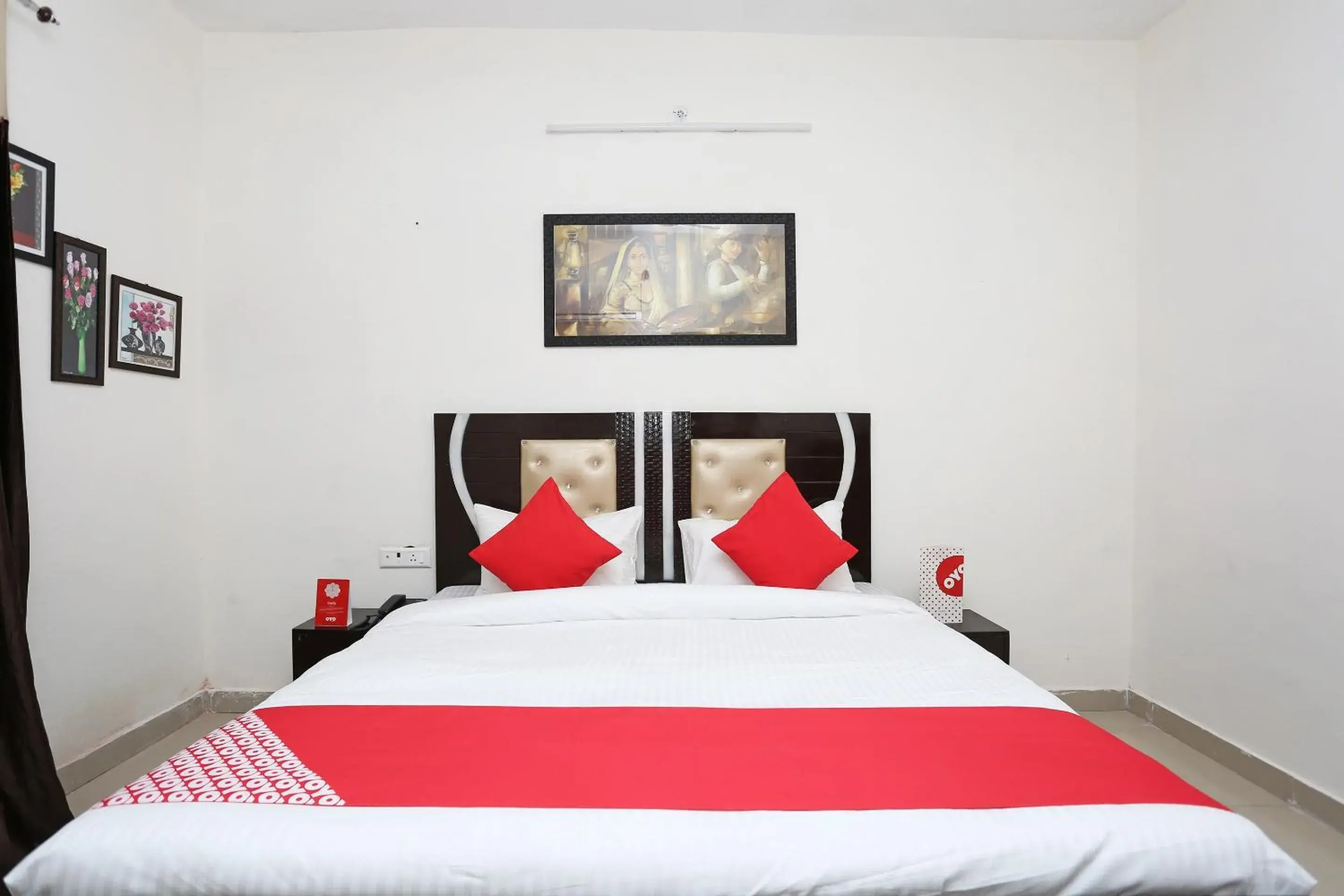Bedroom, Bed in Hotel O Tirupati Residency Bedroom, Bed in Hotel O Tirupati Residency