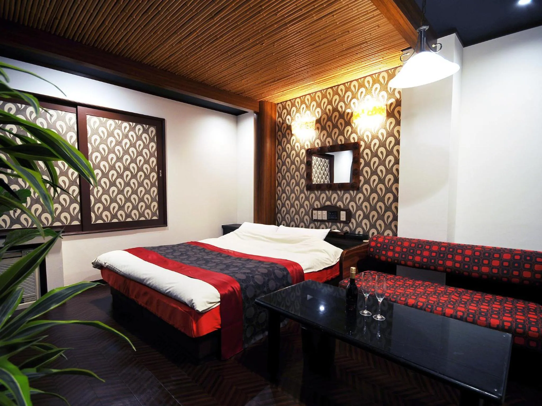 Photo of the whole room, Bed in Restay Tokushima Aine (Adult Only)