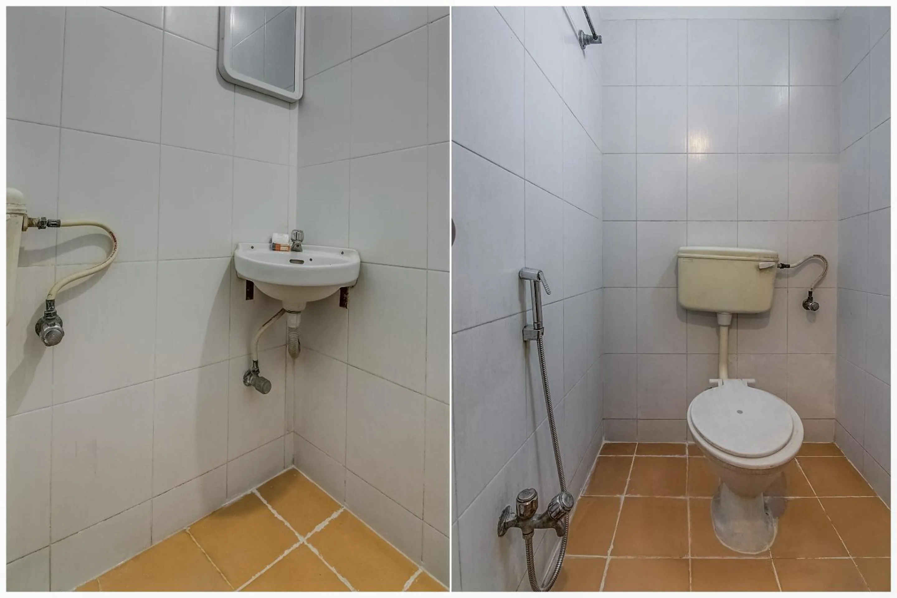 Bathroom in Hotel O Mayur's Residency Near Malkpet