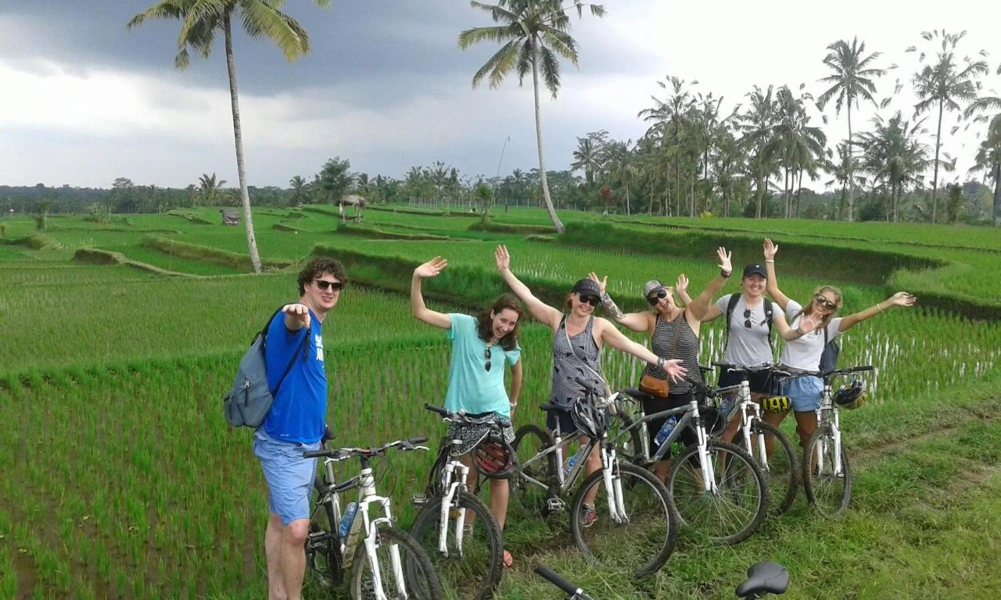 Cycling in Georgina Estate by Villas Direct Bali