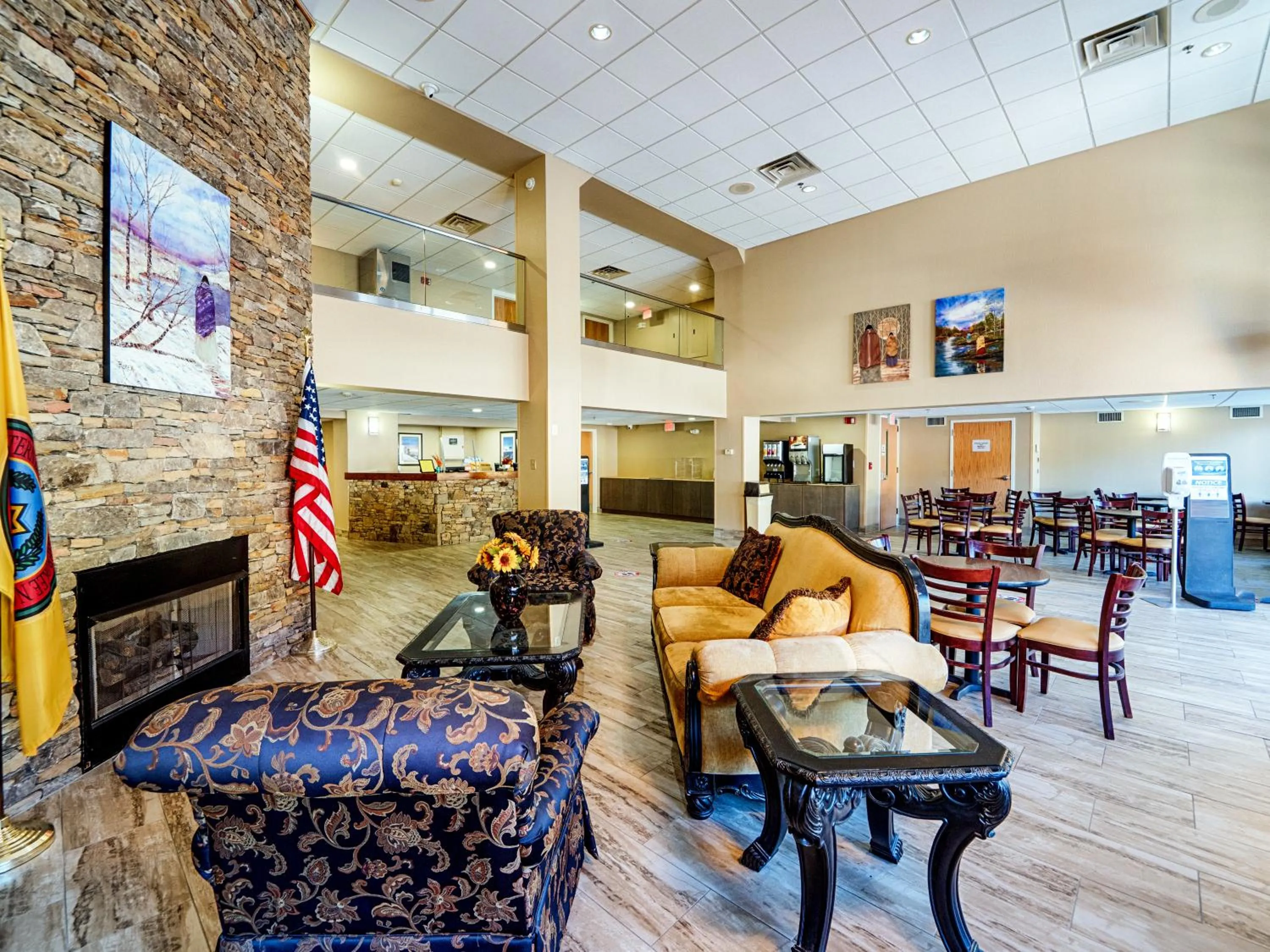 Lobby or reception in Cherokee Grand Hotel