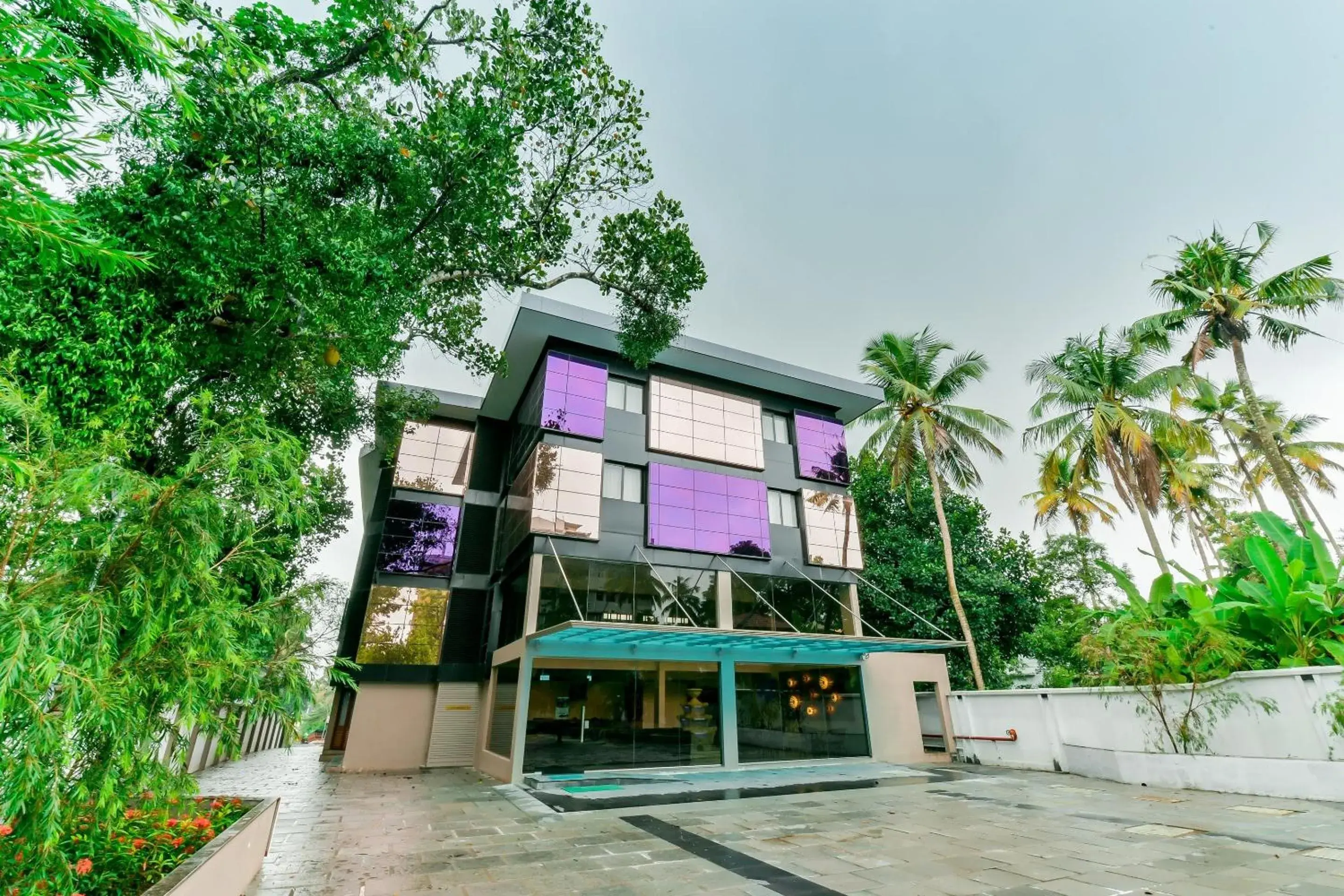 Facade/entrance in Super Townhouse Edassery Blue Bells Facade/entrance in Super Townhouse Edassery Blue Bells