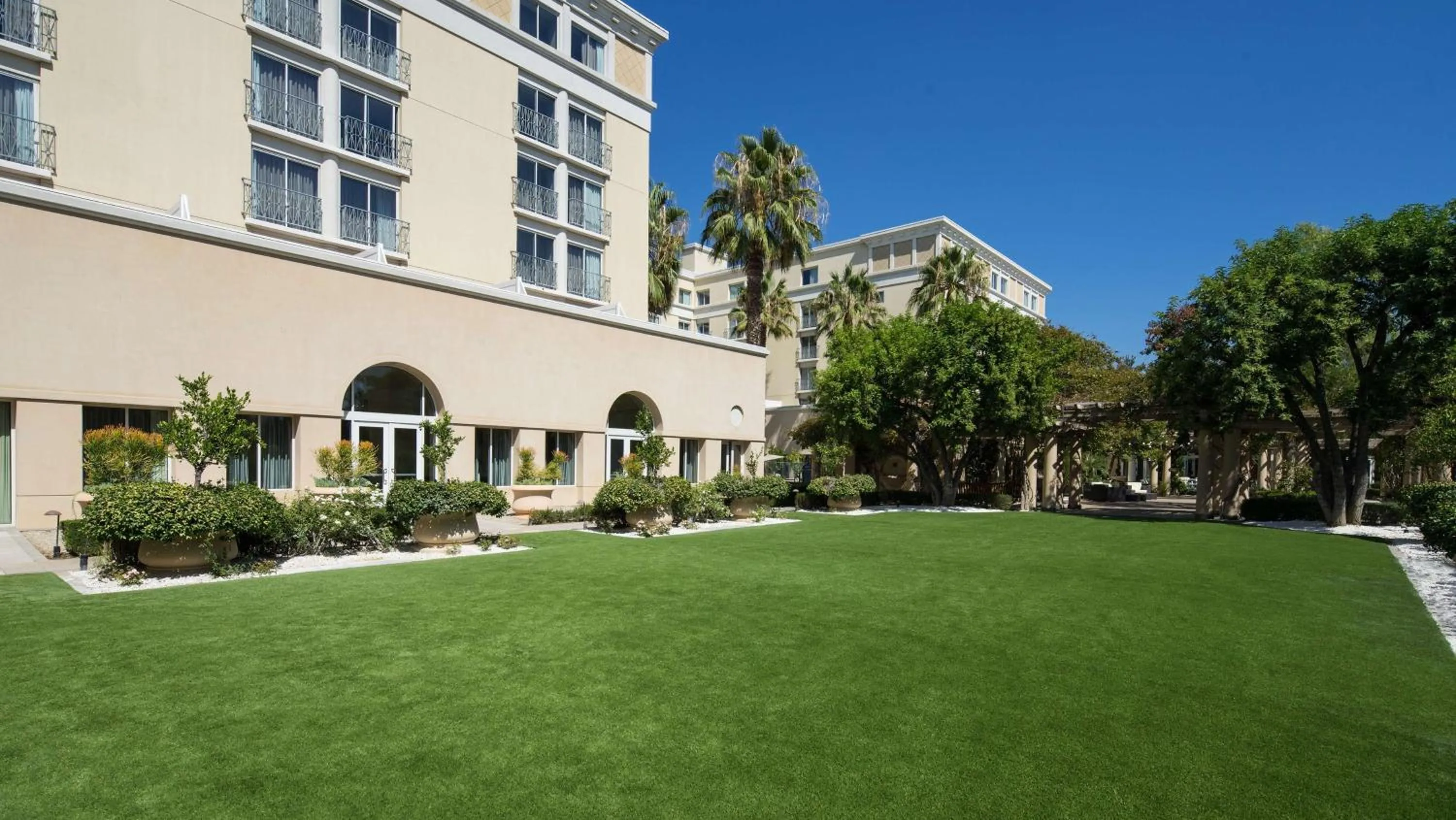 On site in Hyatt Regency Valencia