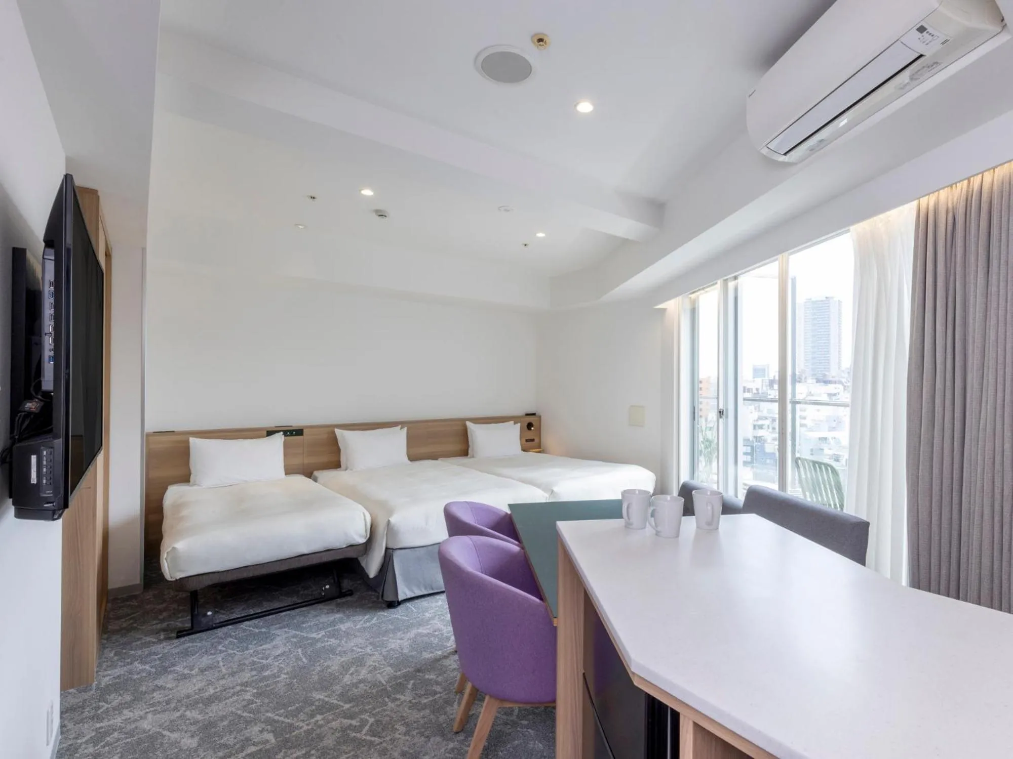 Bedroom, Bed in Tokyu Stay Shibuya Shin-Minamiguchi