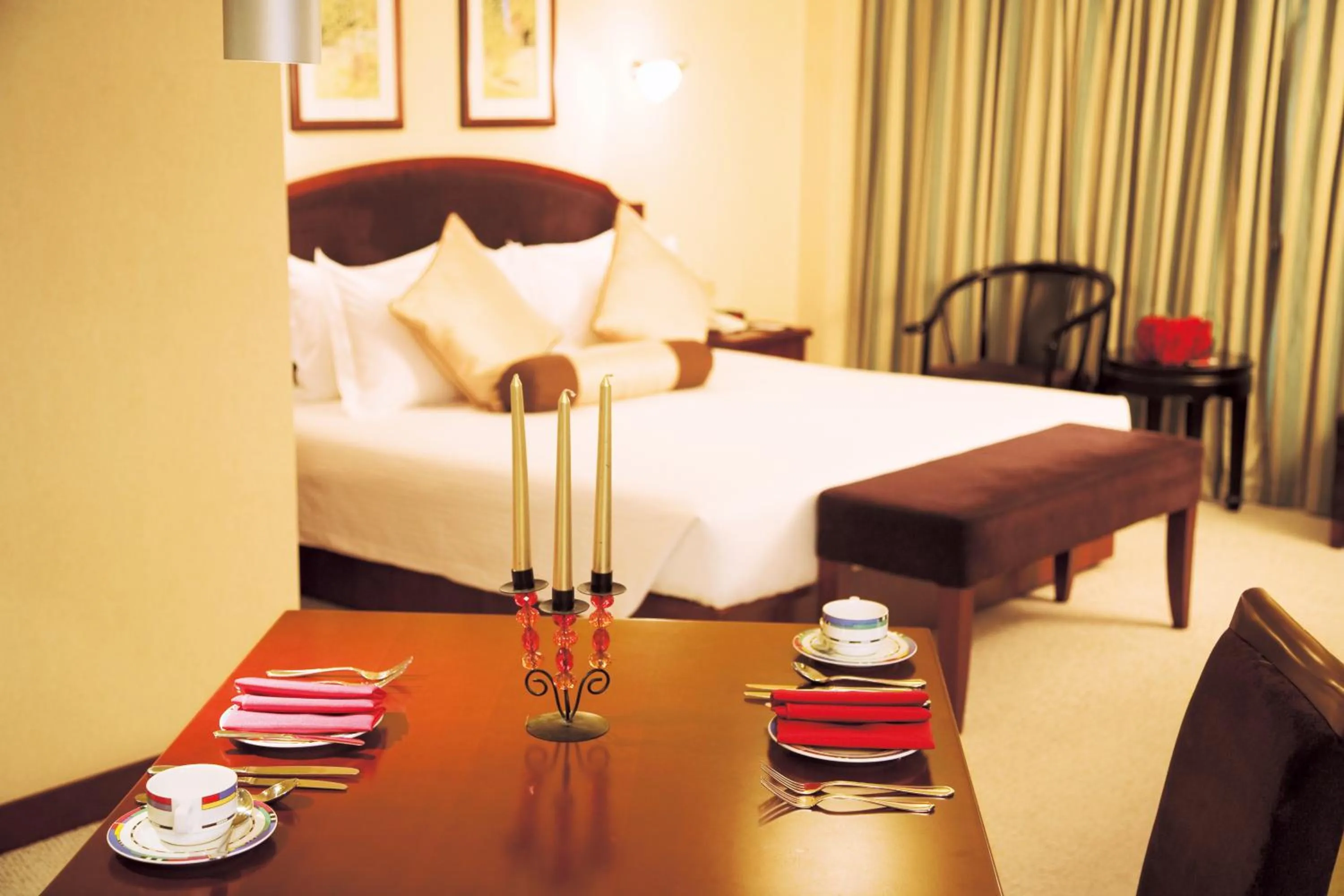 Bed in Beijing Landmark Towers