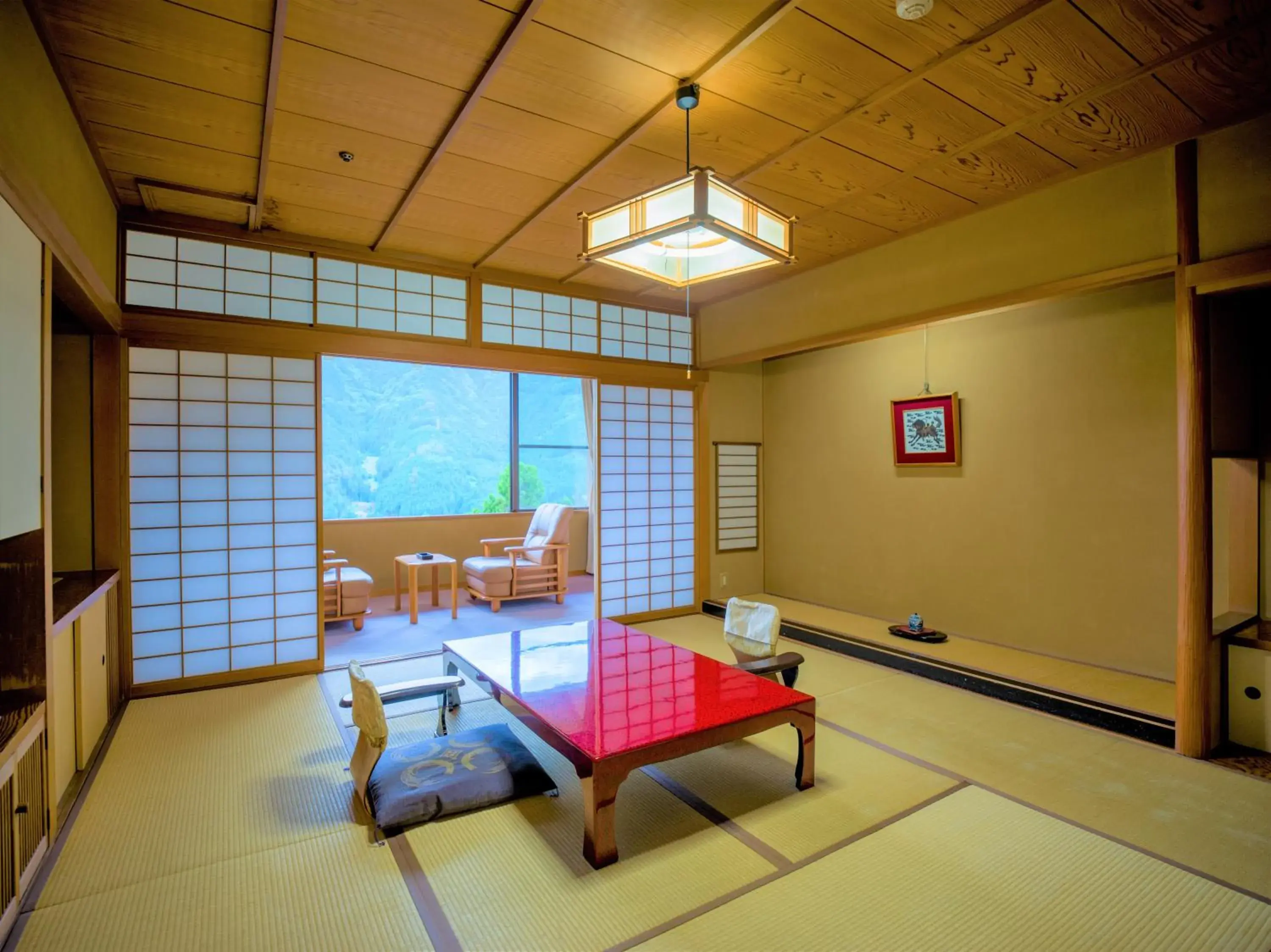 Bed in Yunoshimakan Bed in Yunoshimakan