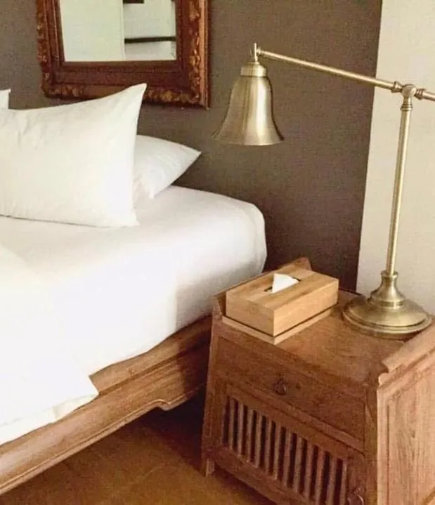 Bed in Rimklong boutique hotel trad