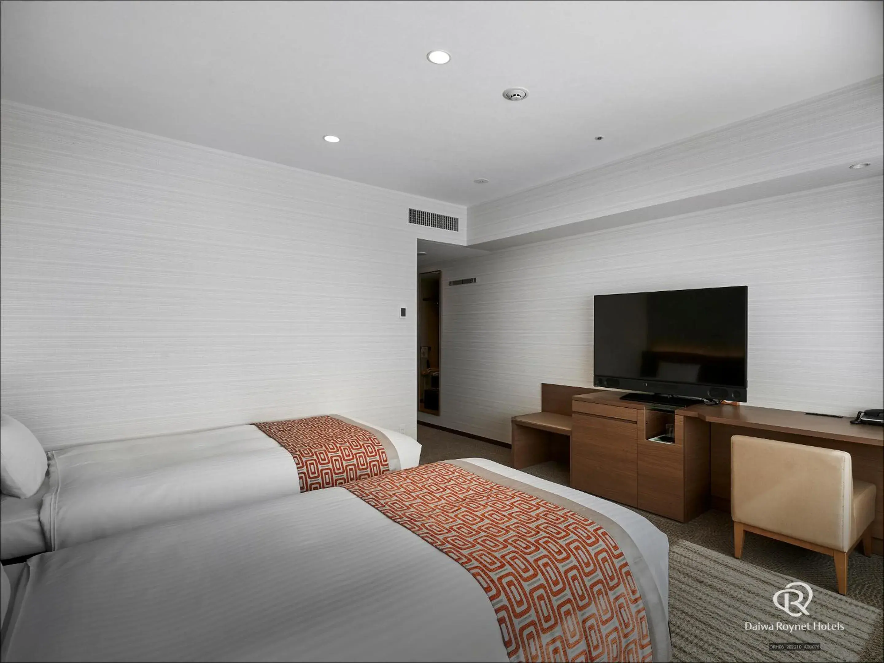 Bed in Daiwa Roynet Hotel Hiroshima-ekimae Bed in Daiwa Roynet Hotel Hiroshima-ekimae